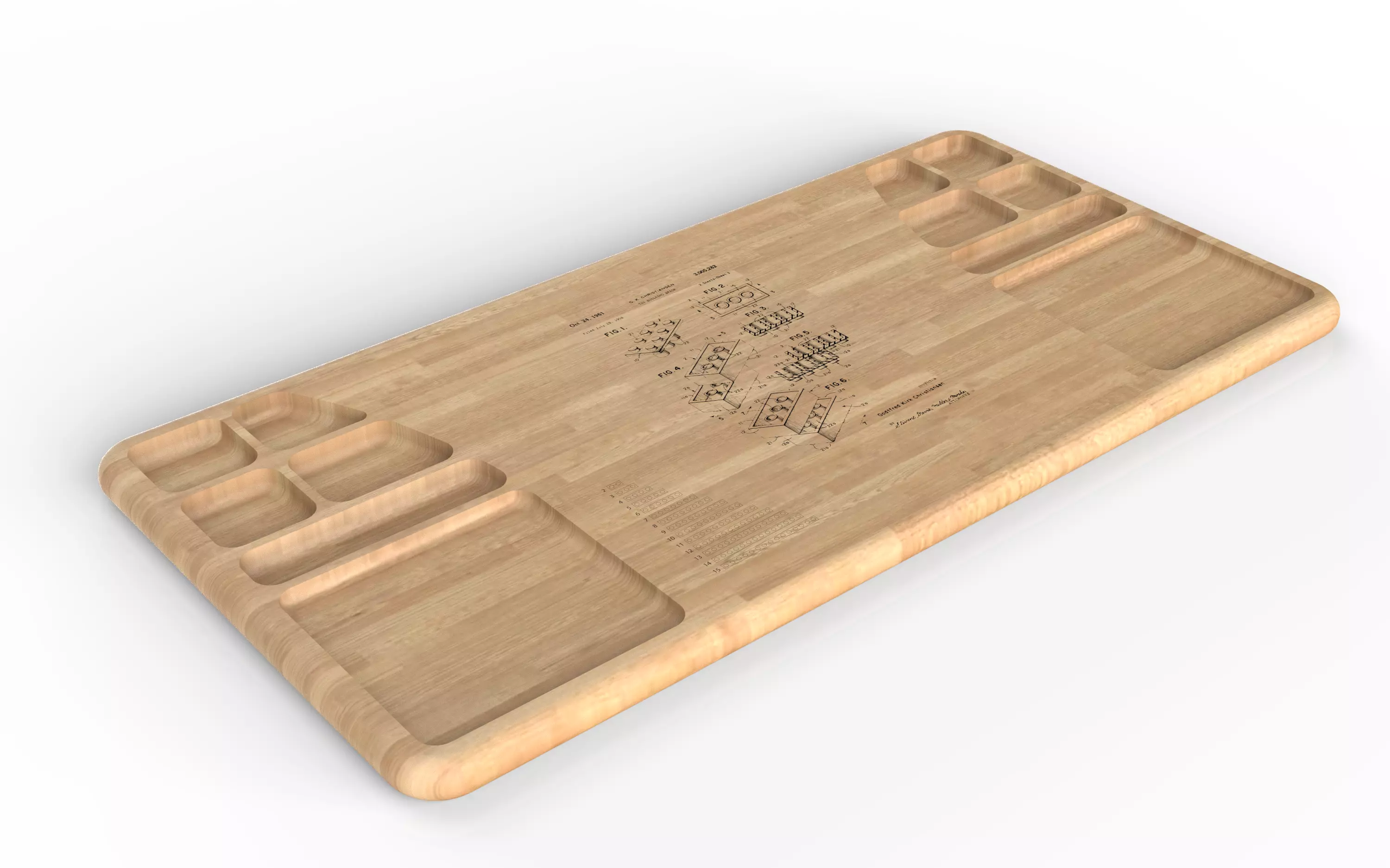 LEGO Table Top Peter 3D model_0