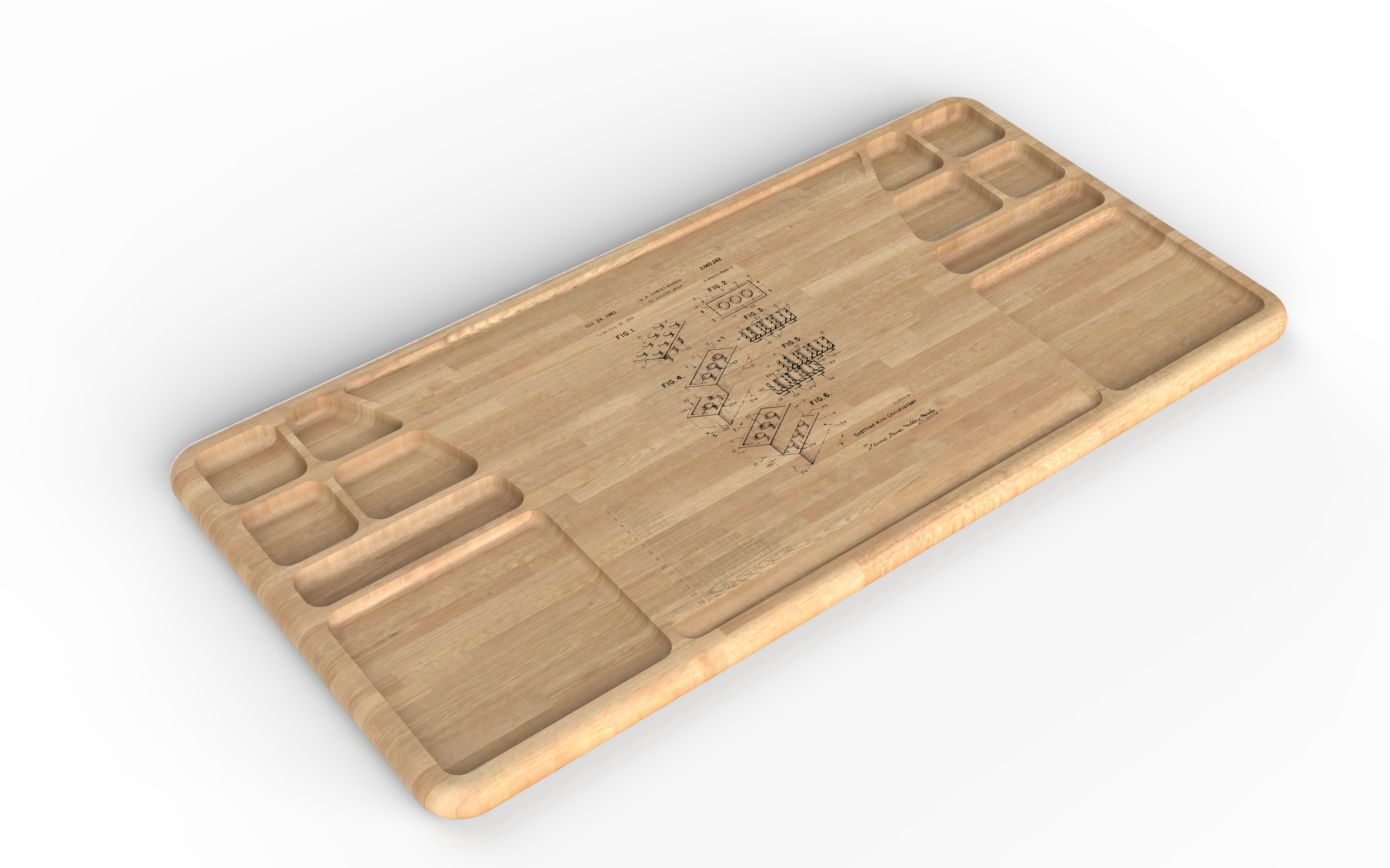 LEGO Table Top Peter 3D model_1