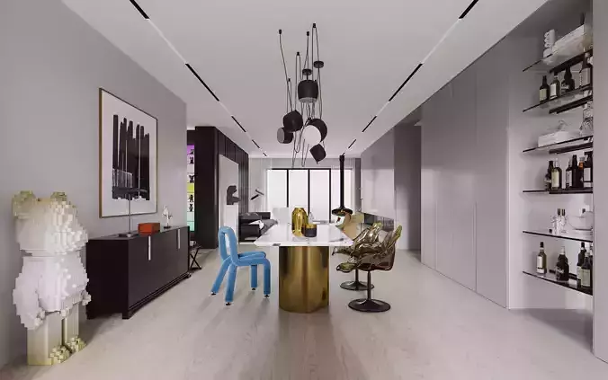 apartment interior scenes     