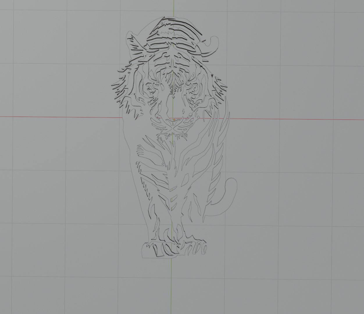 tiger 3D model_5
