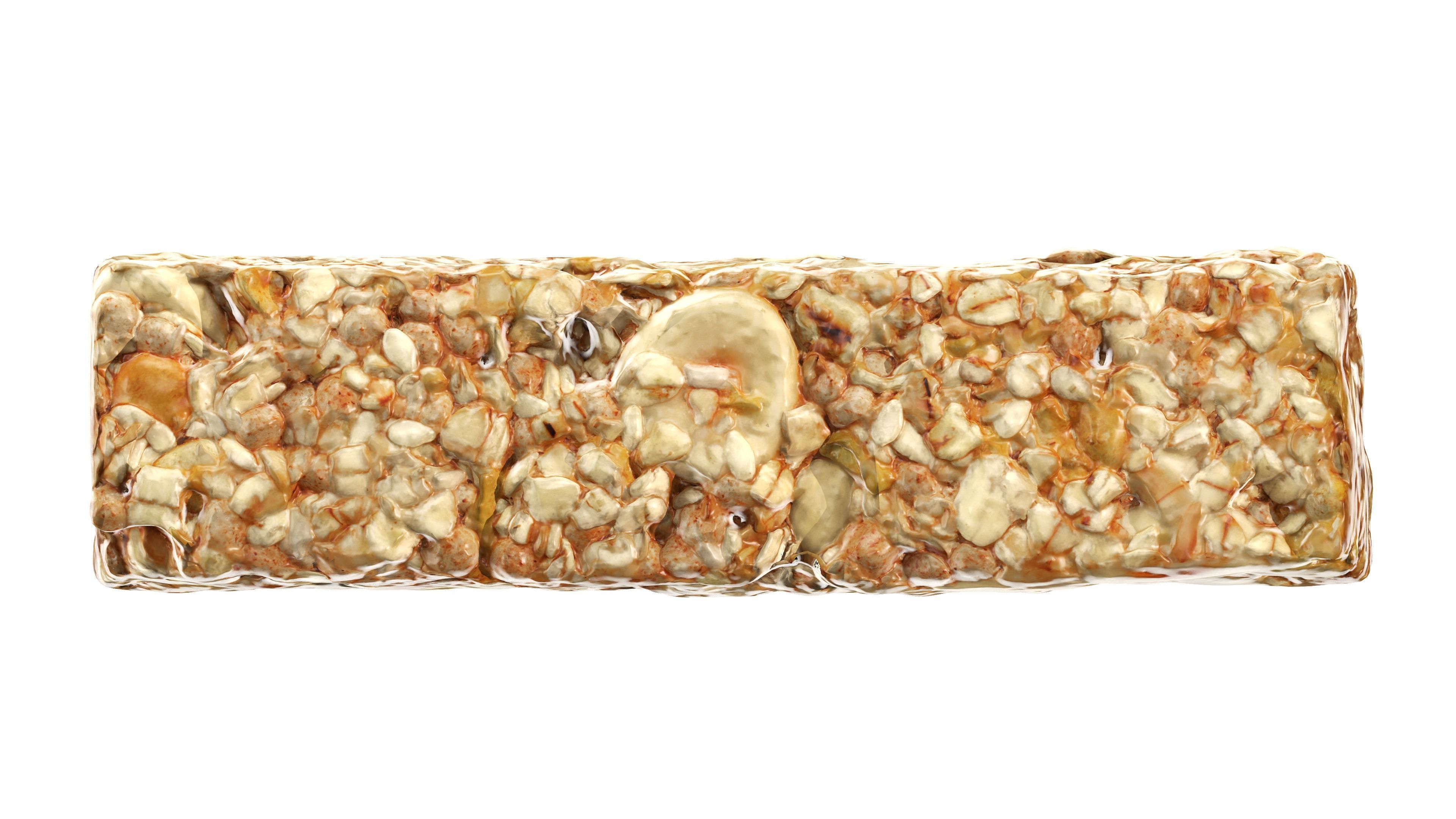 Musli granola bar without wrapping 3D model_6