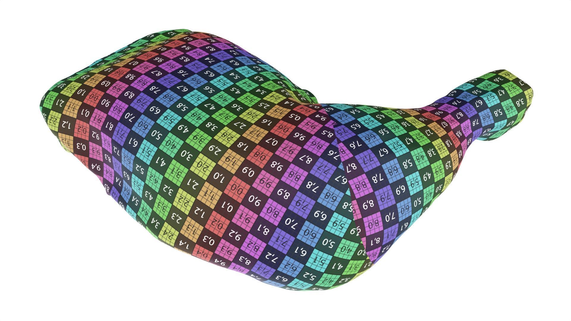 Smoked chicken leg 3D model_10