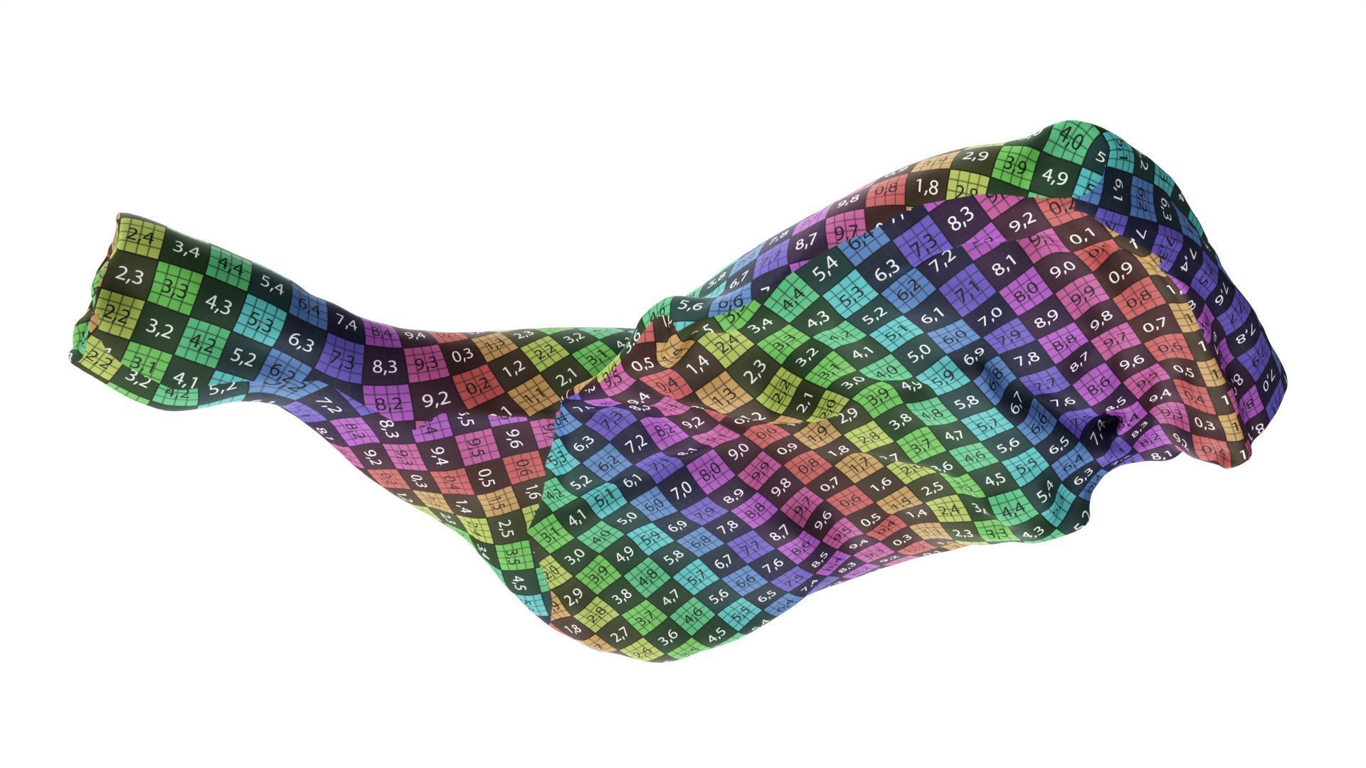 Smoked chicken leg 3D model_11