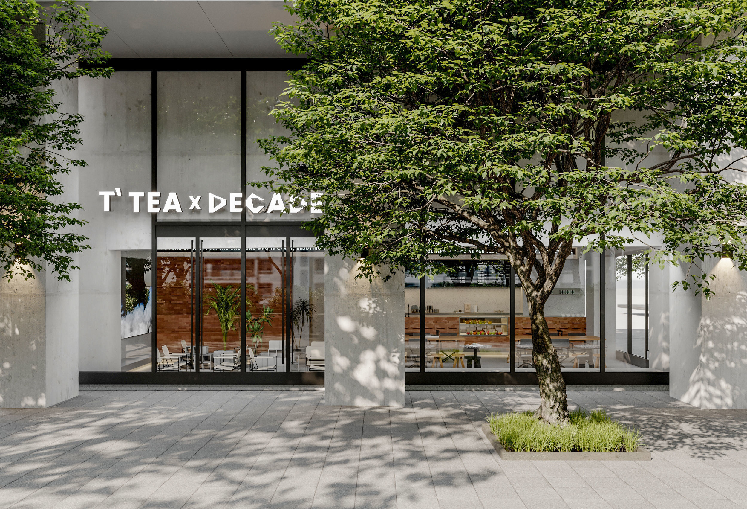     restaurant cafe  interior   3D model_10