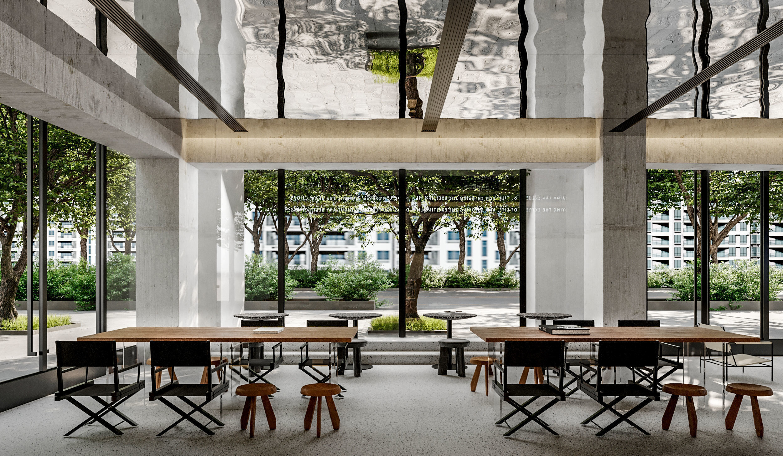     restaurant cafe  interior   3D model_5