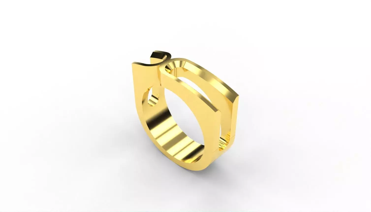 geometric ring Design 3D print model