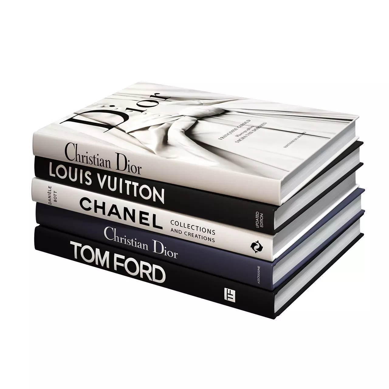 Designer Classics Collection Books by Assouline 3D model_0