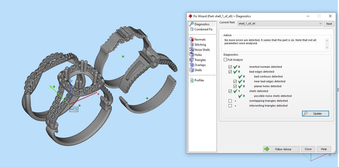 Veragio ring gold 3D print model_4