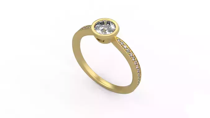 Woman Solitaire 1614