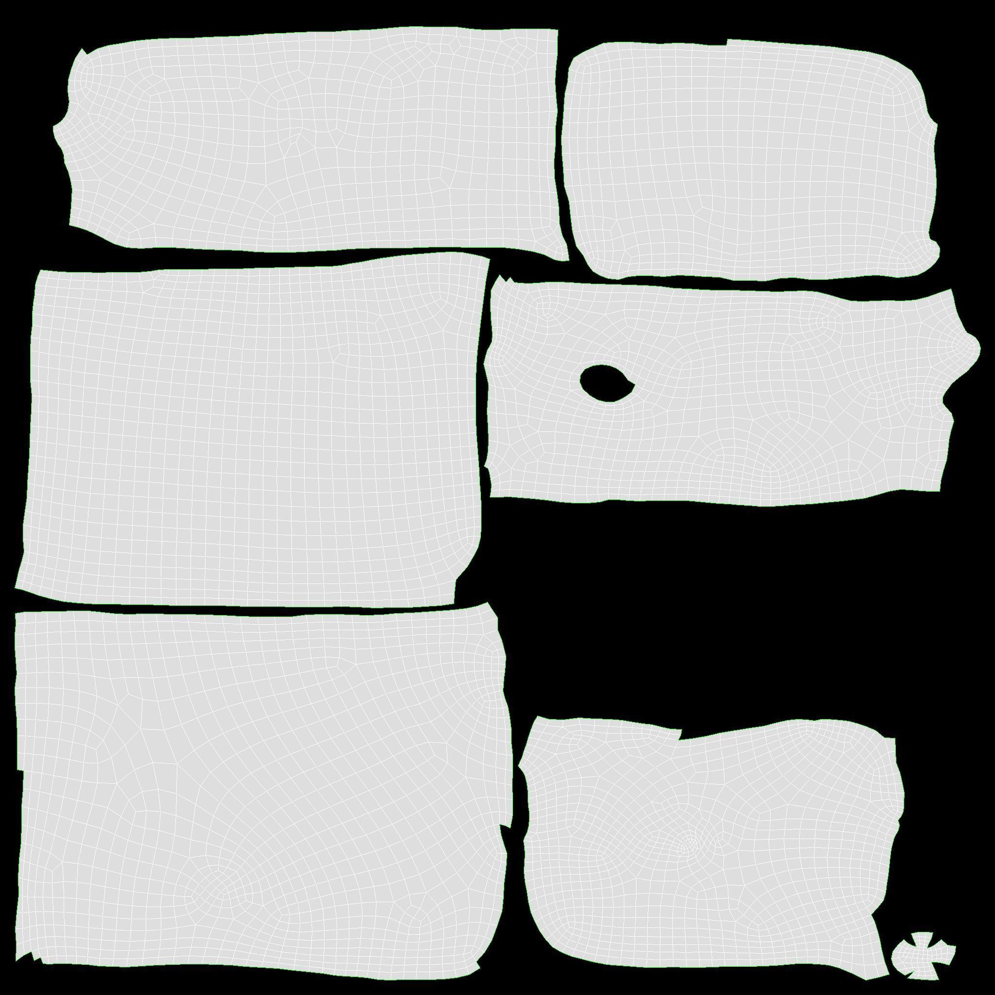 Sunflower seed Khalva 3D model_10