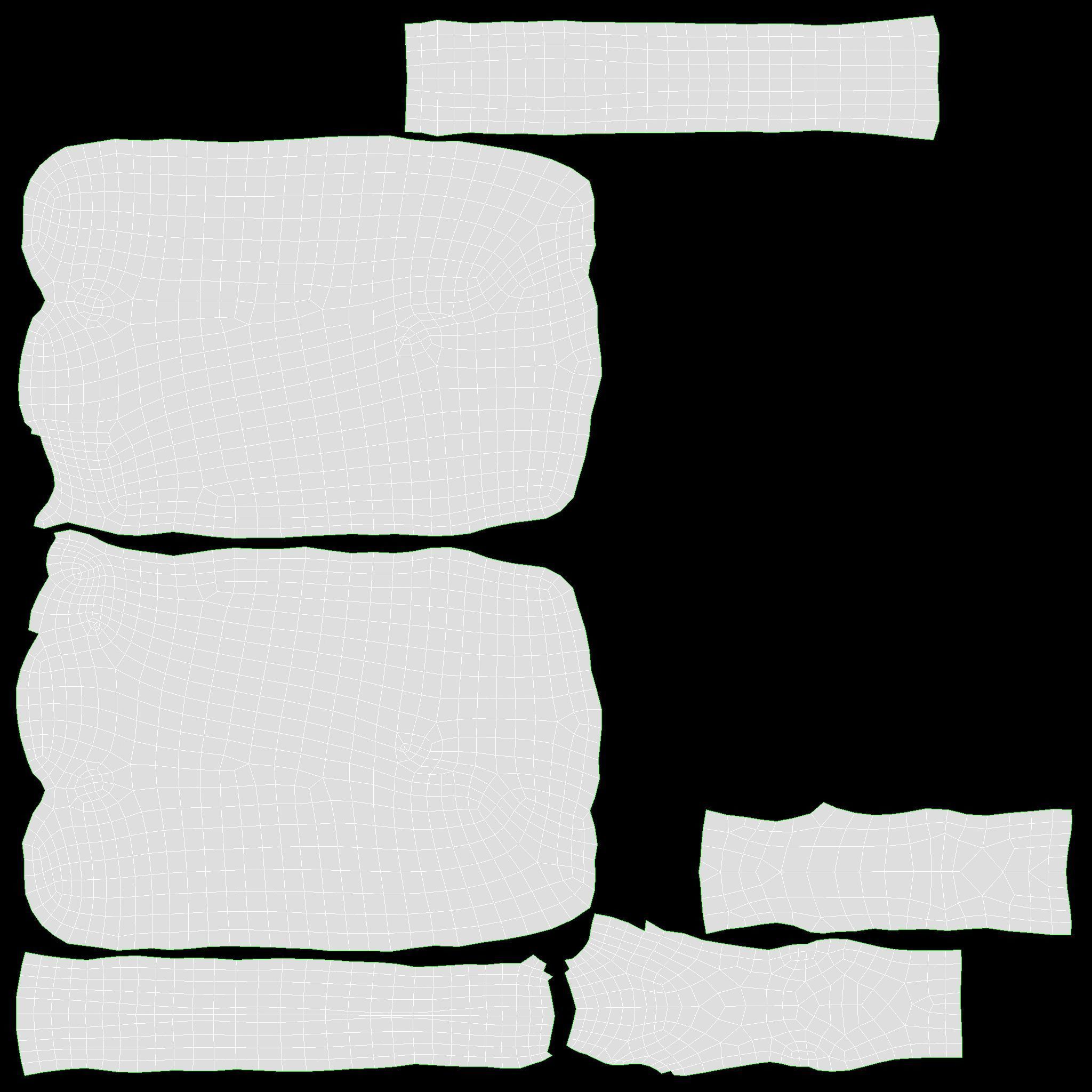 Sunflower seed Khalva 3D model_11