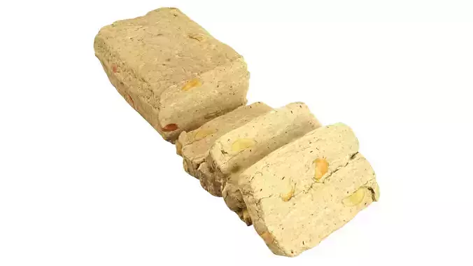 Sunflower seed Khalva 3D model
