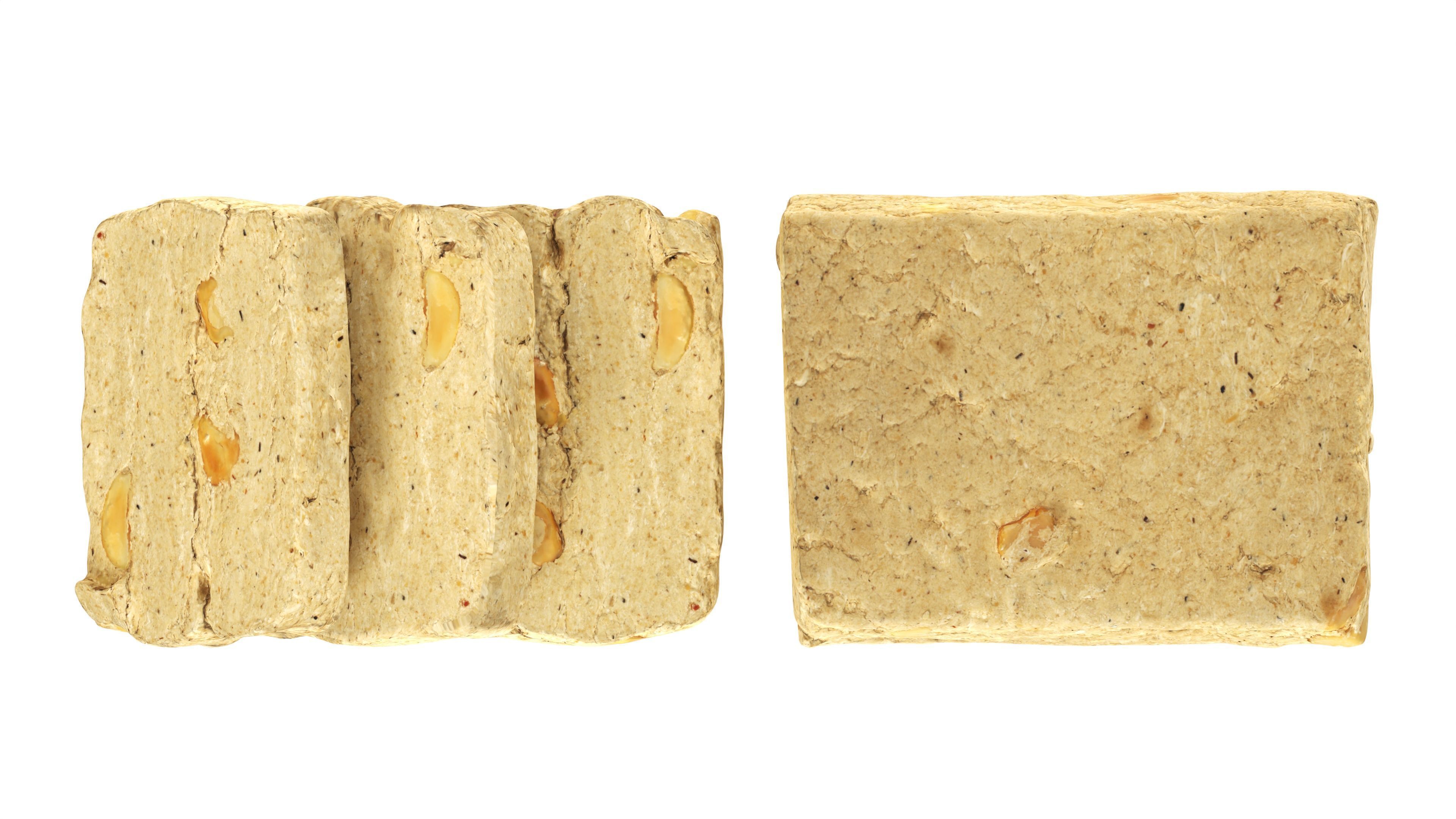 Sunflower seed Khalva 3D model_5