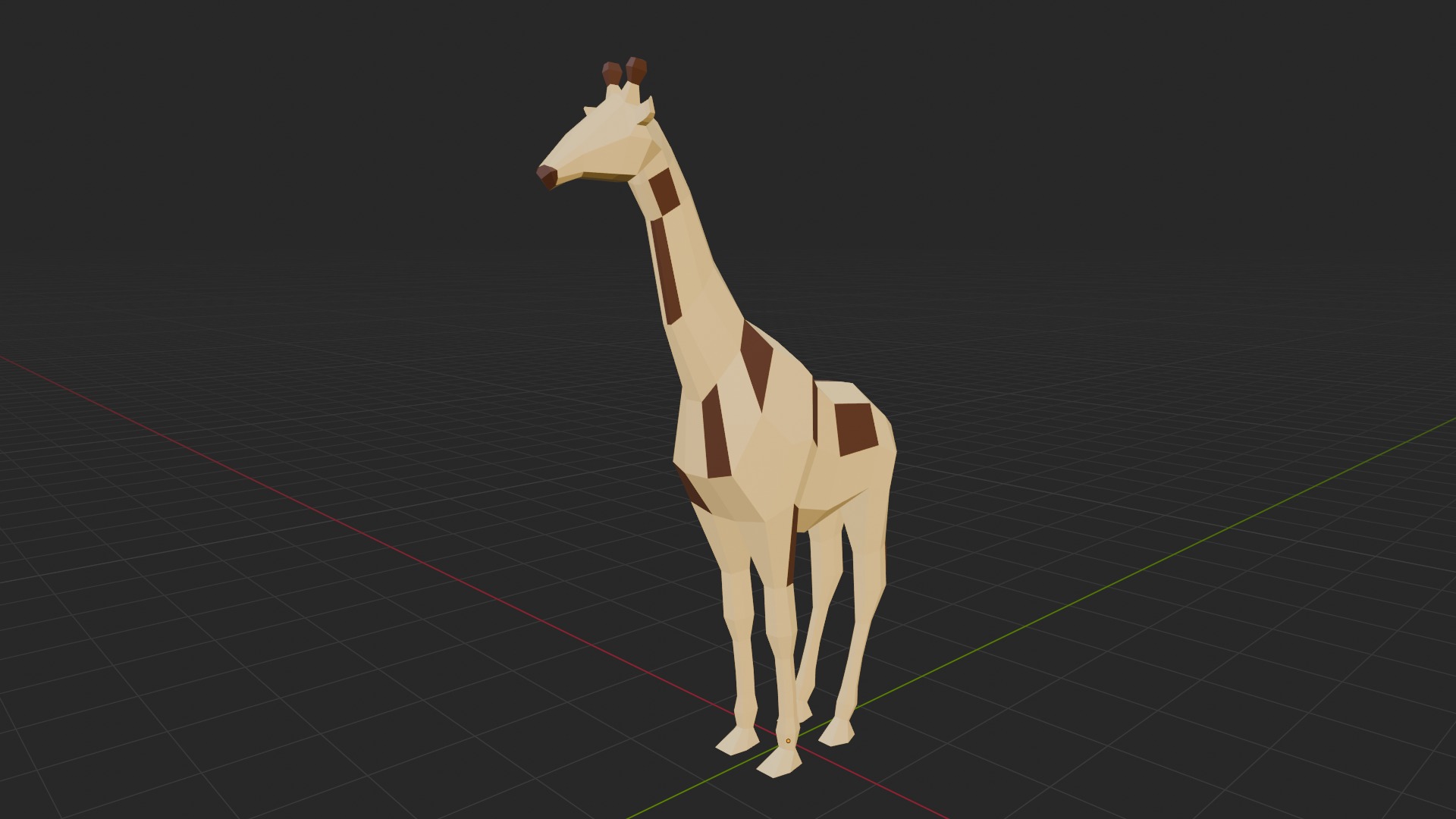 LowPoly Desert Animals Low-poly 3D model_10