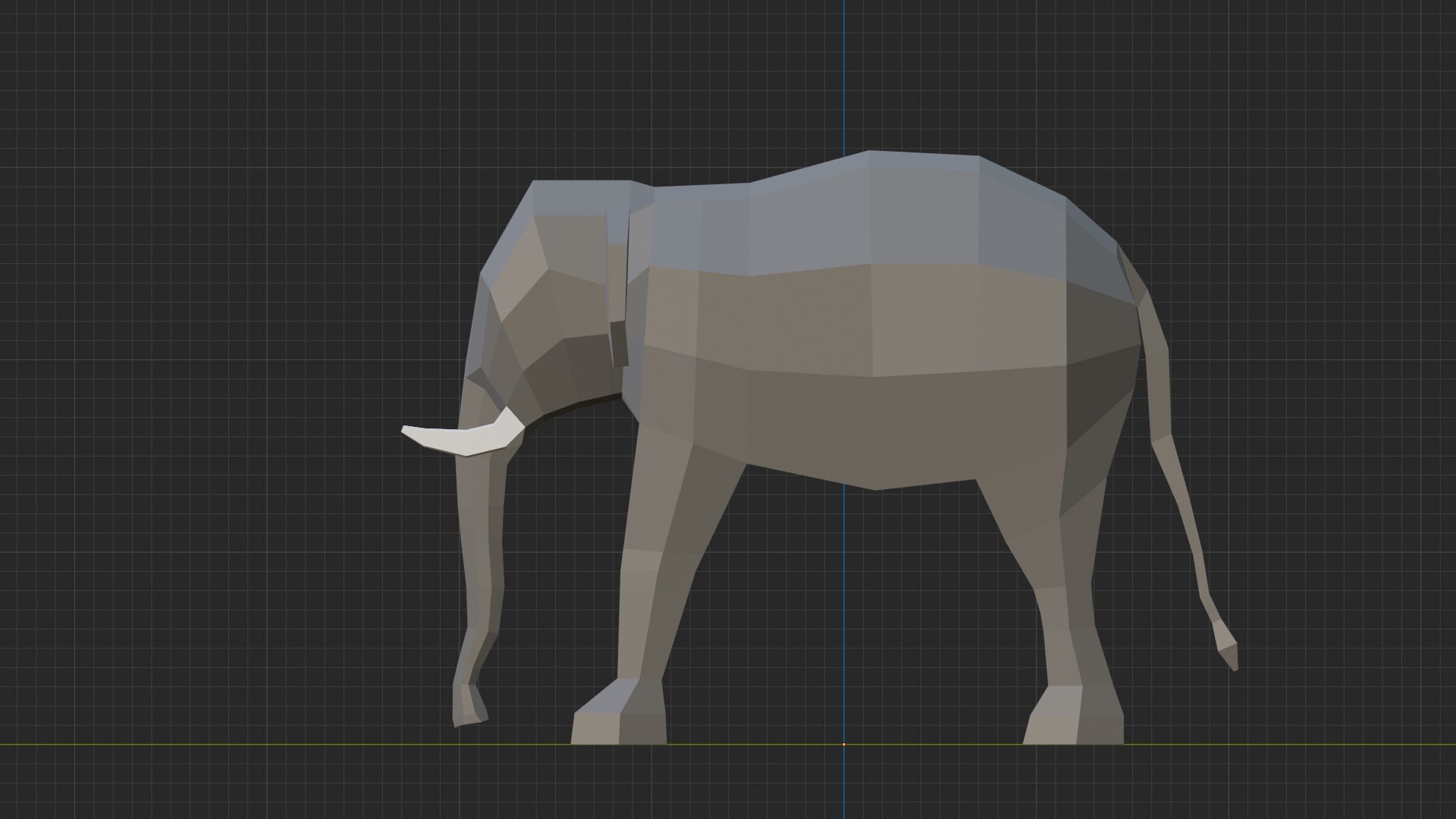 LowPoly Desert Animals Low-poly 3D model_8