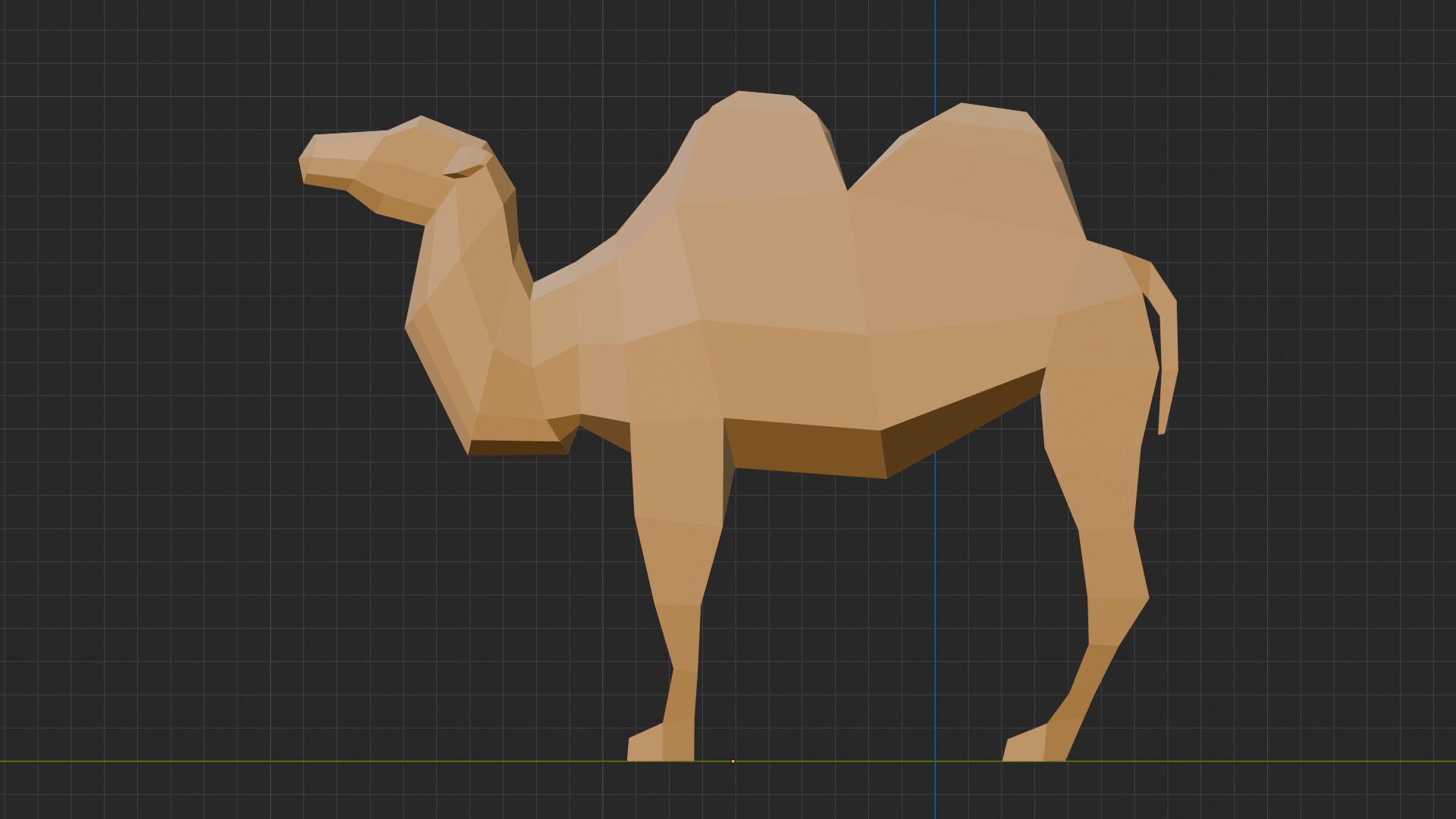 LowPoly Desert Animals Low-poly 3D model_2