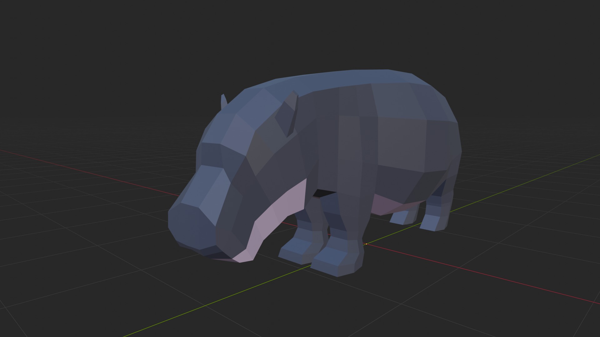 LowPoly Desert Animals Low-poly 3D model_13