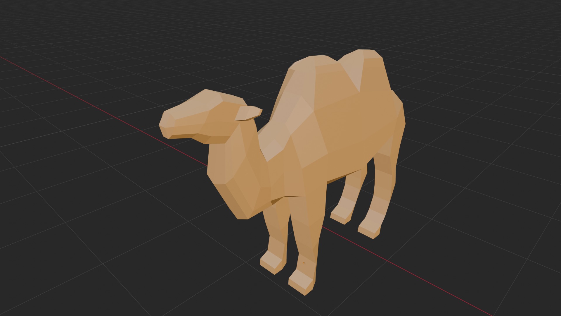 LowPoly Desert Animals Low-poly 3D model_1