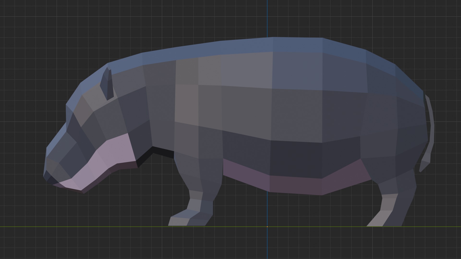 LowPoly Desert Animals Low-poly 3D model_14