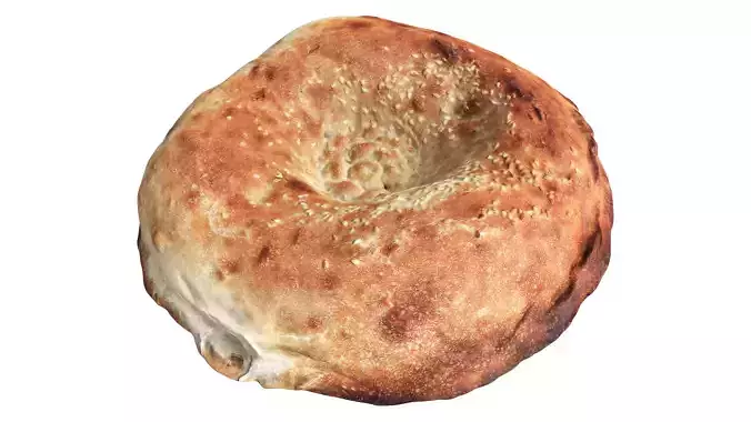 Traditional bread Non 3D model