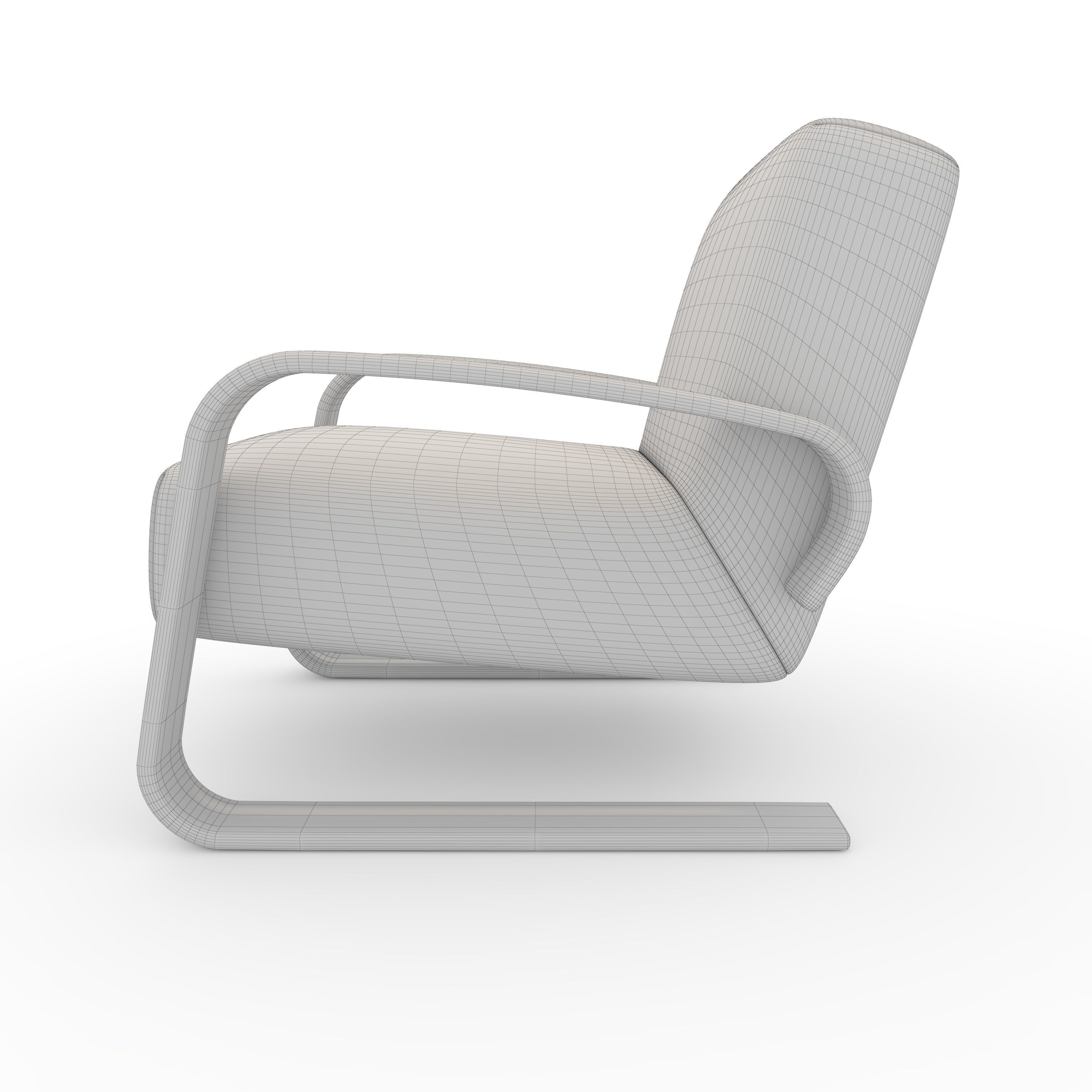 Armchair 48 3D model_13