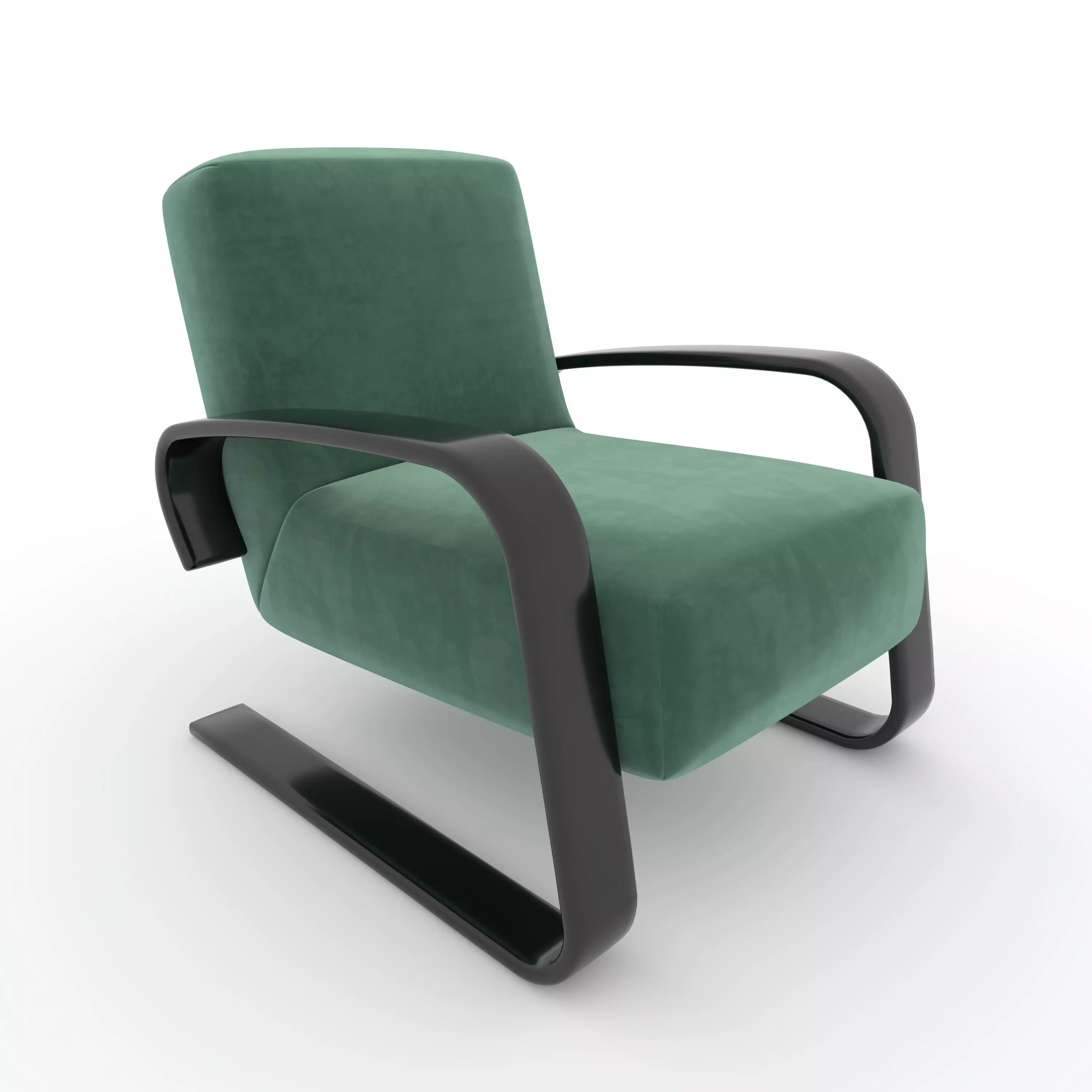 Armchair 48 3D model_0