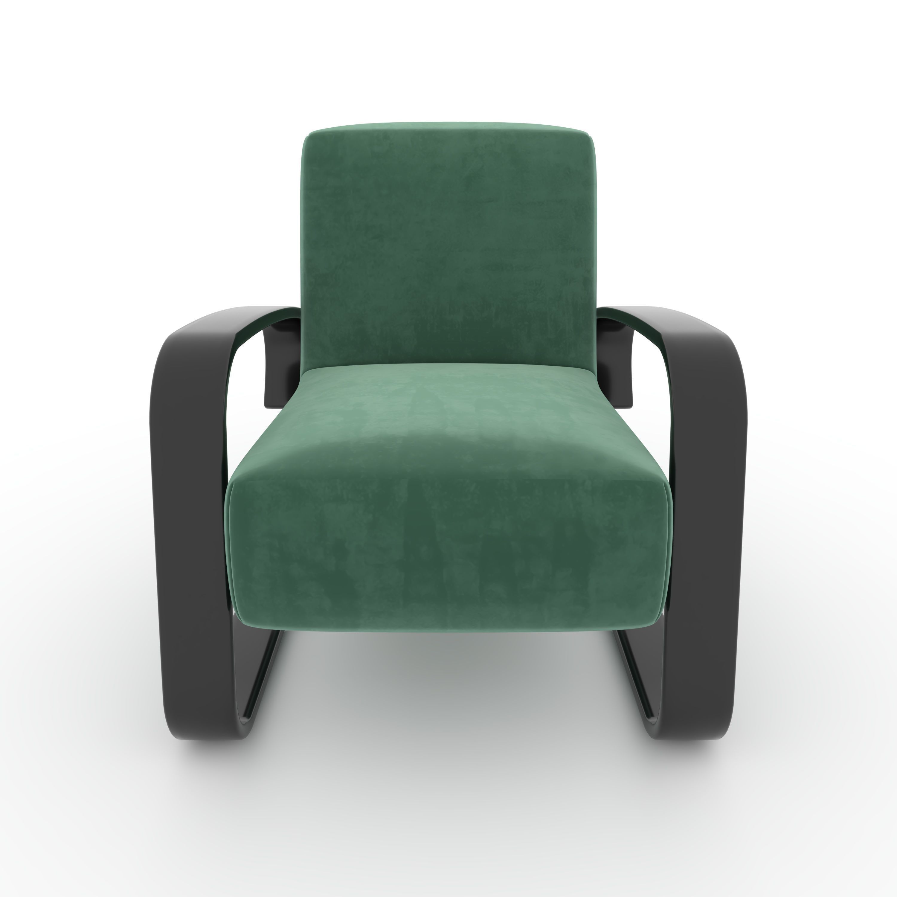 Armchair 48 3D model_2