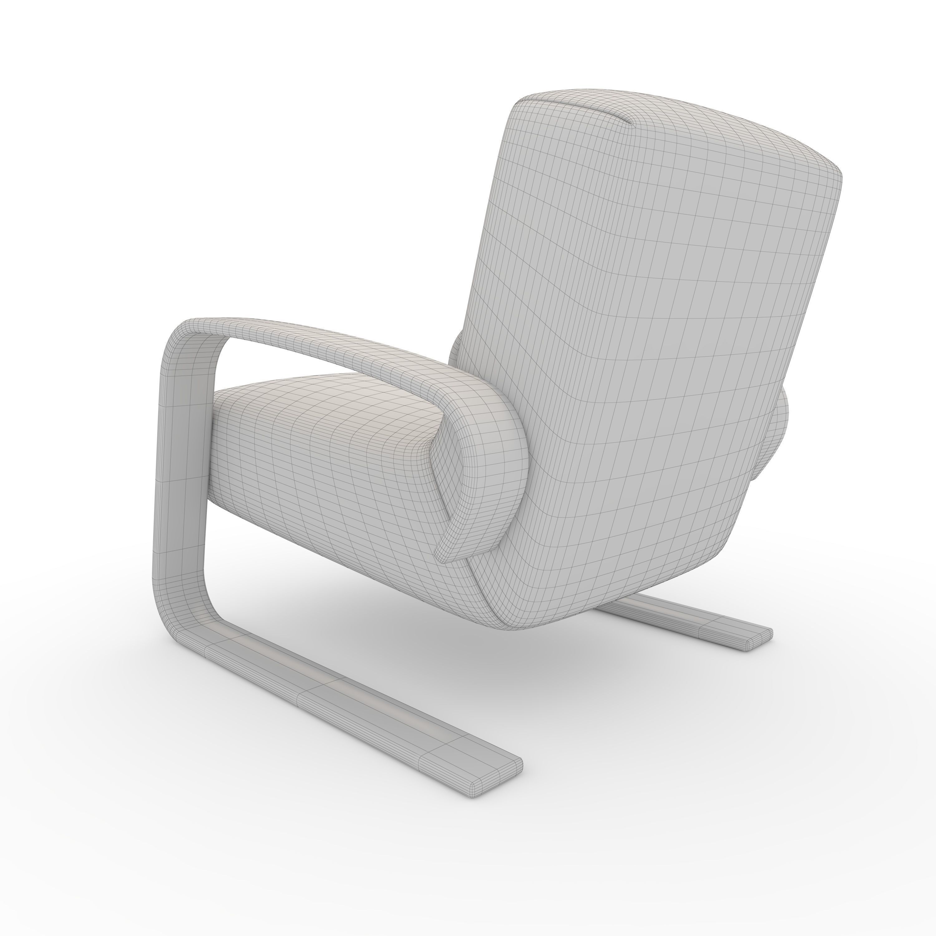 Armchair 48 3D model_15