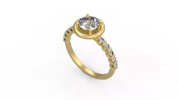 Woman Solitaire 1643