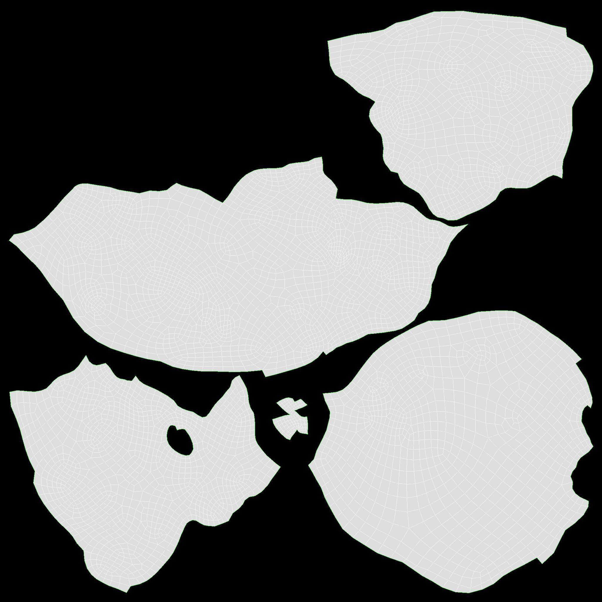 Triple choko cookie 01 3D model_11