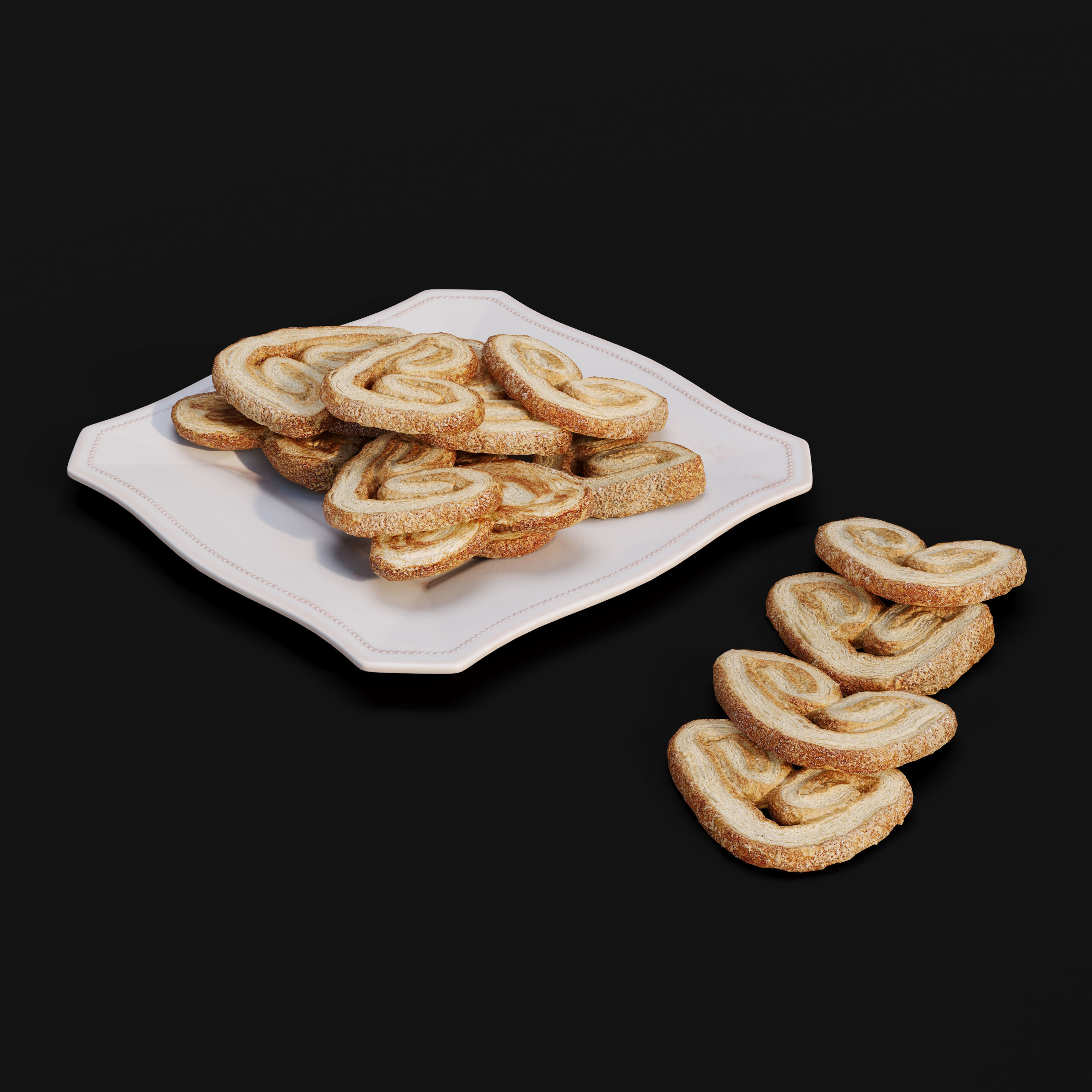 Archmodels vol 289 - collection of food sets 3D model_38