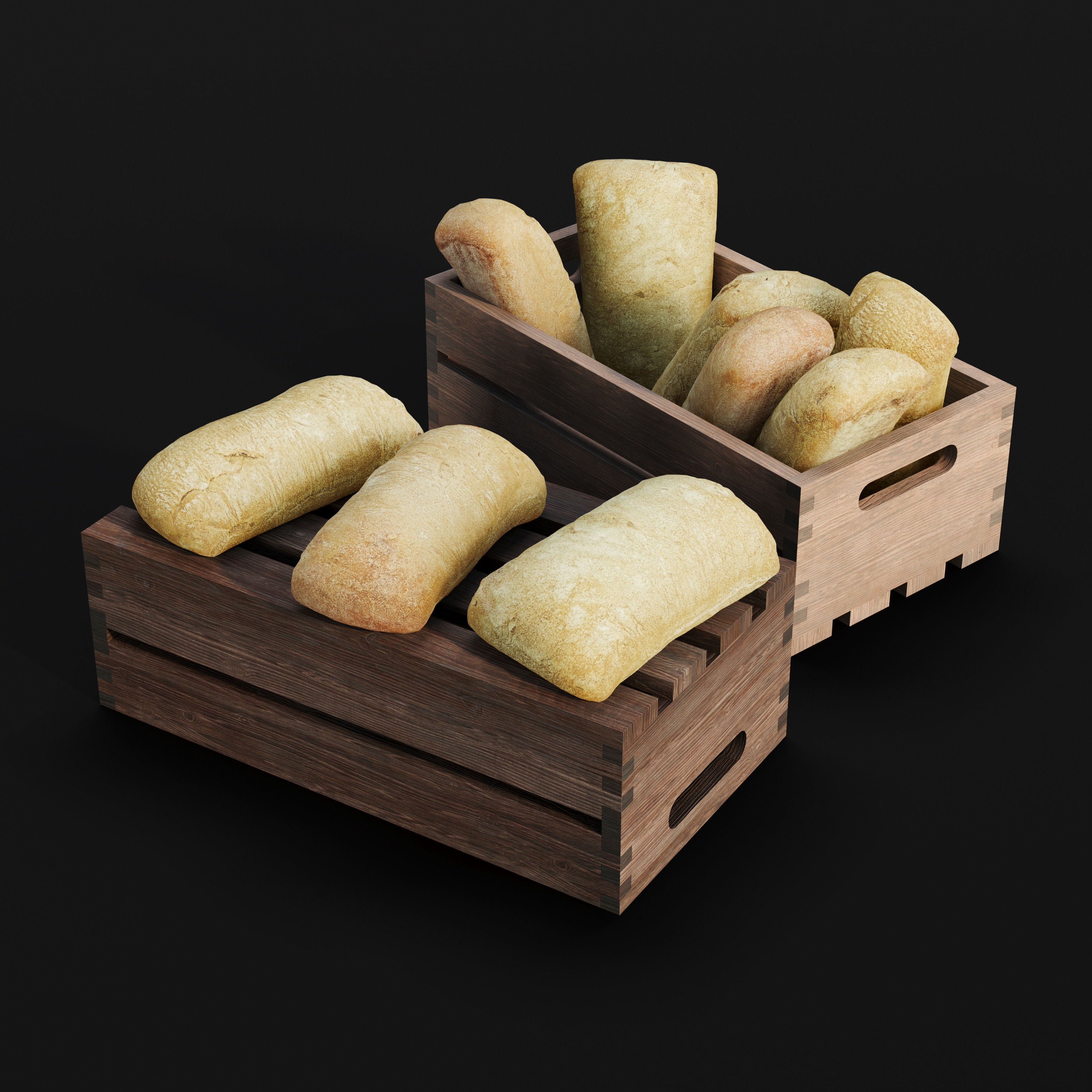 Archmodels vol 289 - collection of food sets 3D model_34
