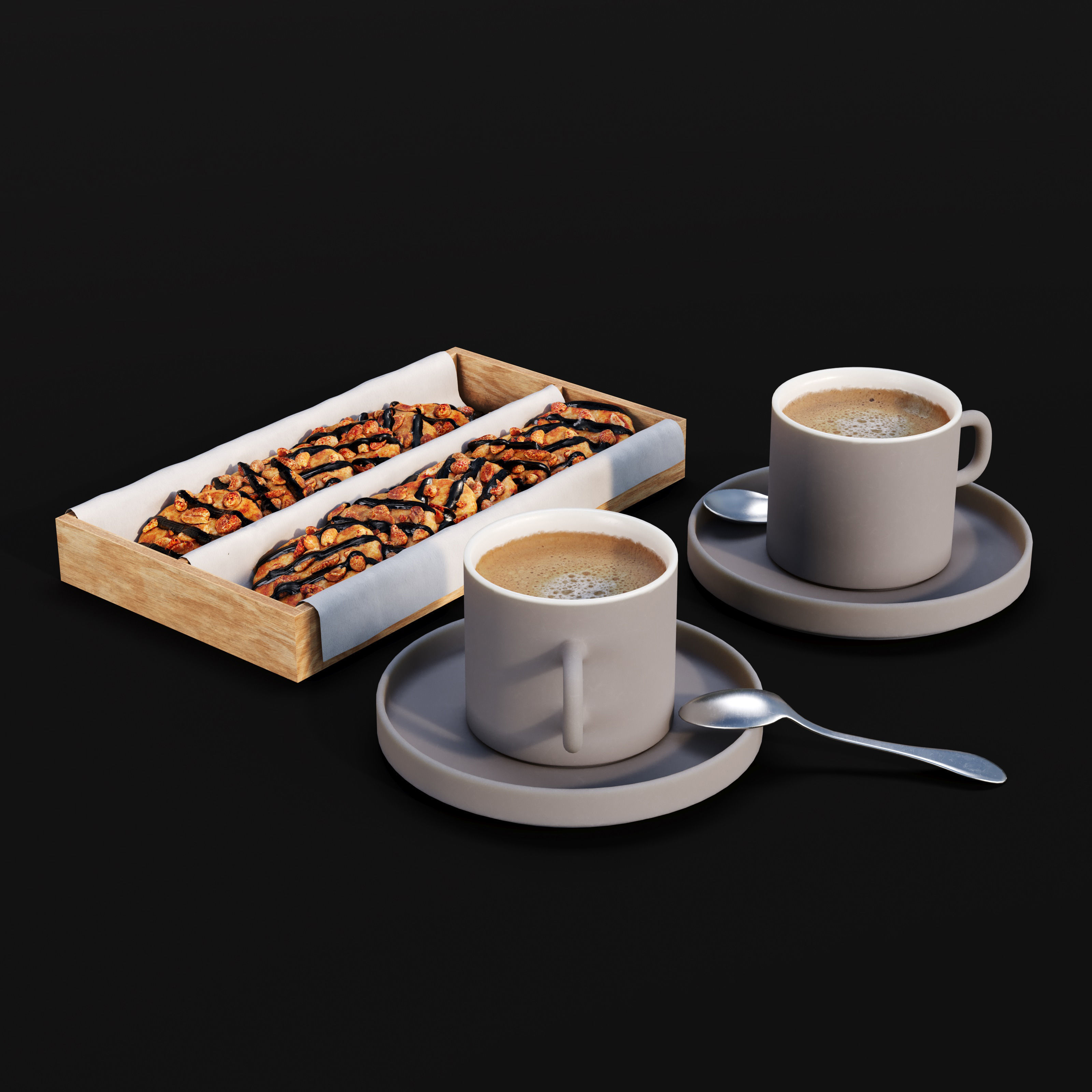 Archmodels vol 289 - collection of food sets 3D model_22