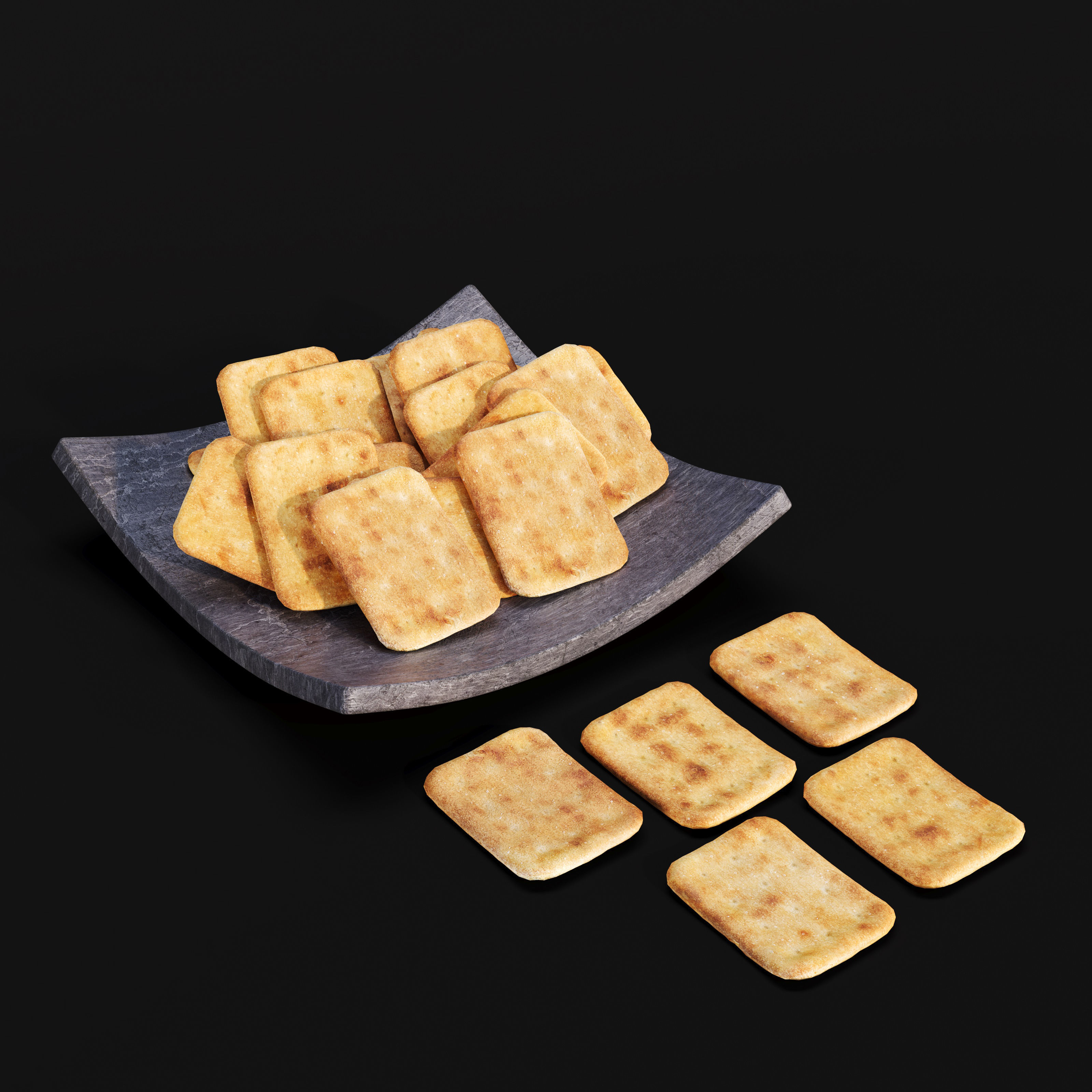 Archmodels vol 289 - collection of food sets 3D model_37