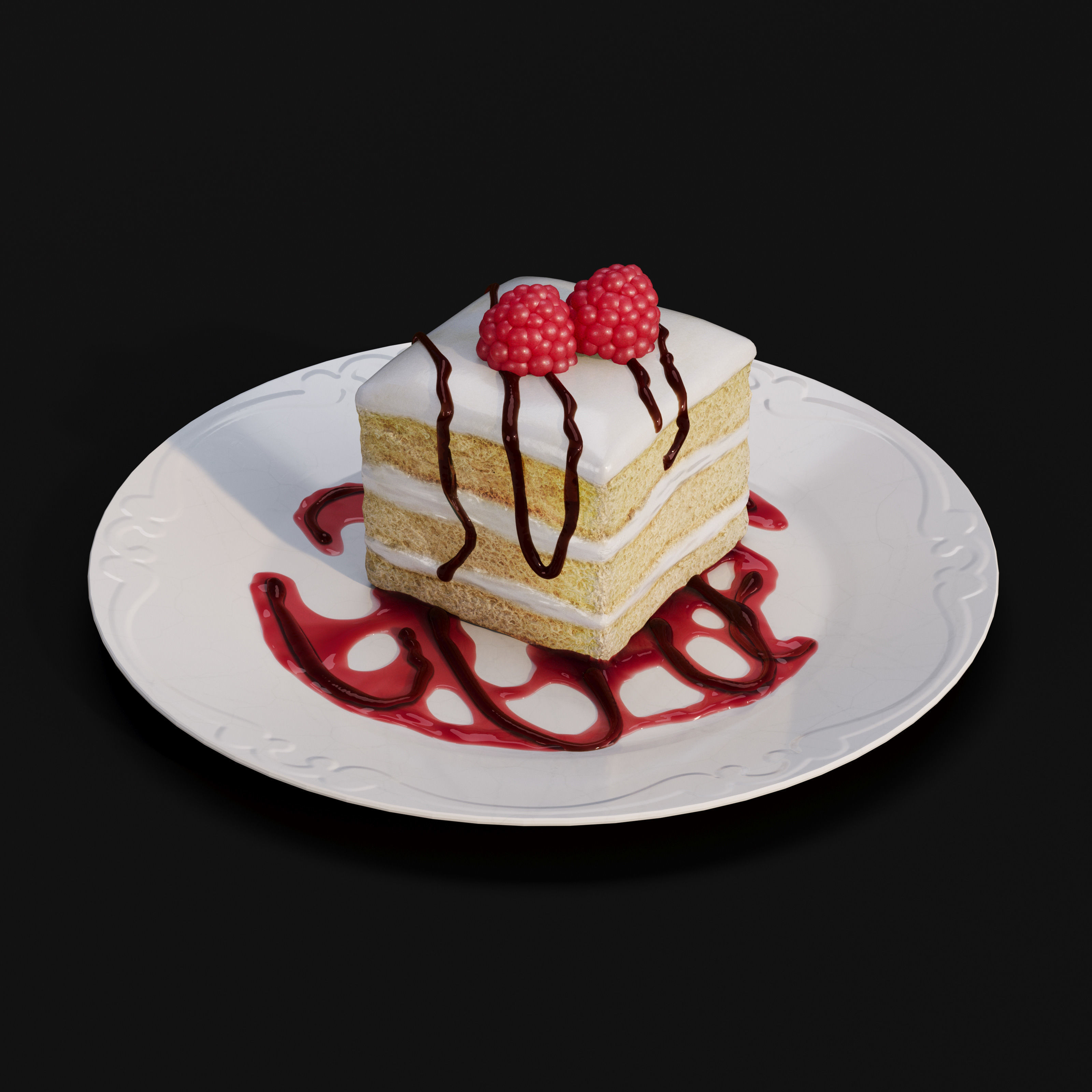 Archmodels vol 289 - collection of food sets 3D model_43