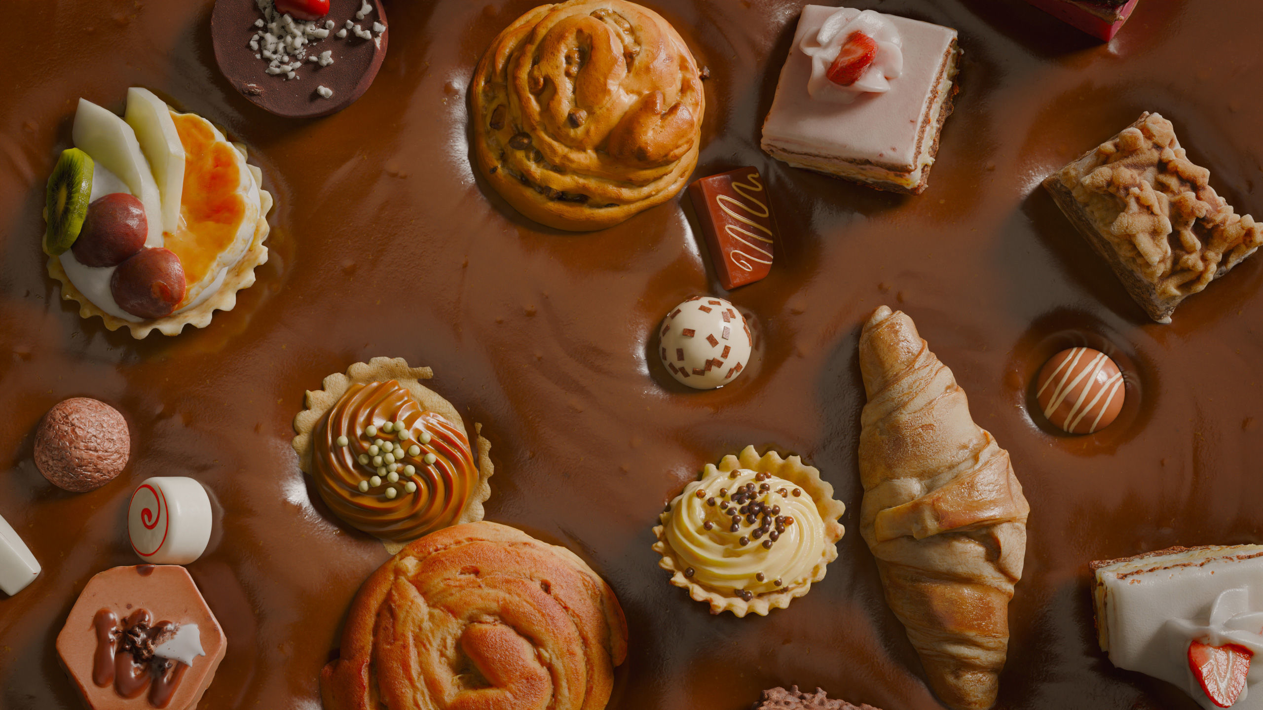 Archmodels vol 289 - collection of food sets 3D model_4