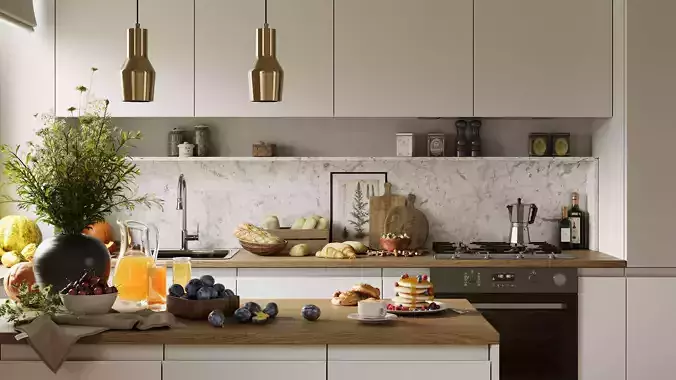 Archmodels vol 289 - collection of food sets