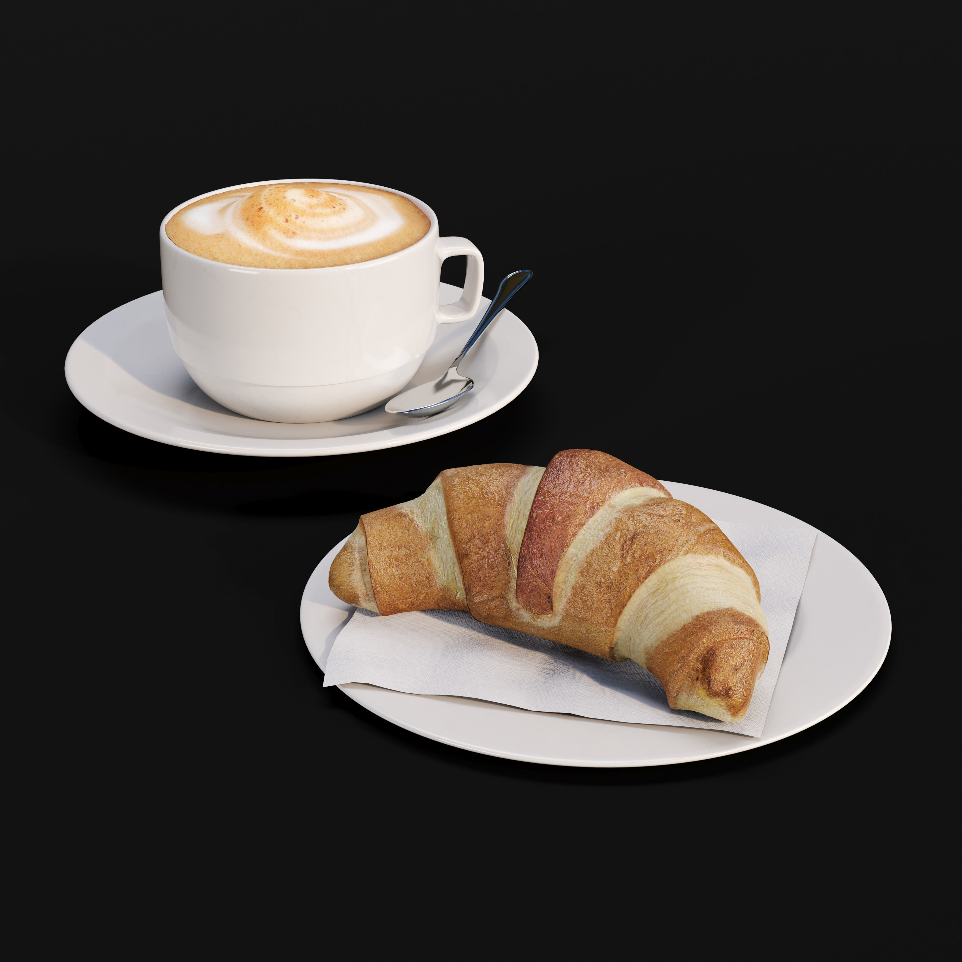 Archmodels vol 289 - collection of food sets 3D model_41
