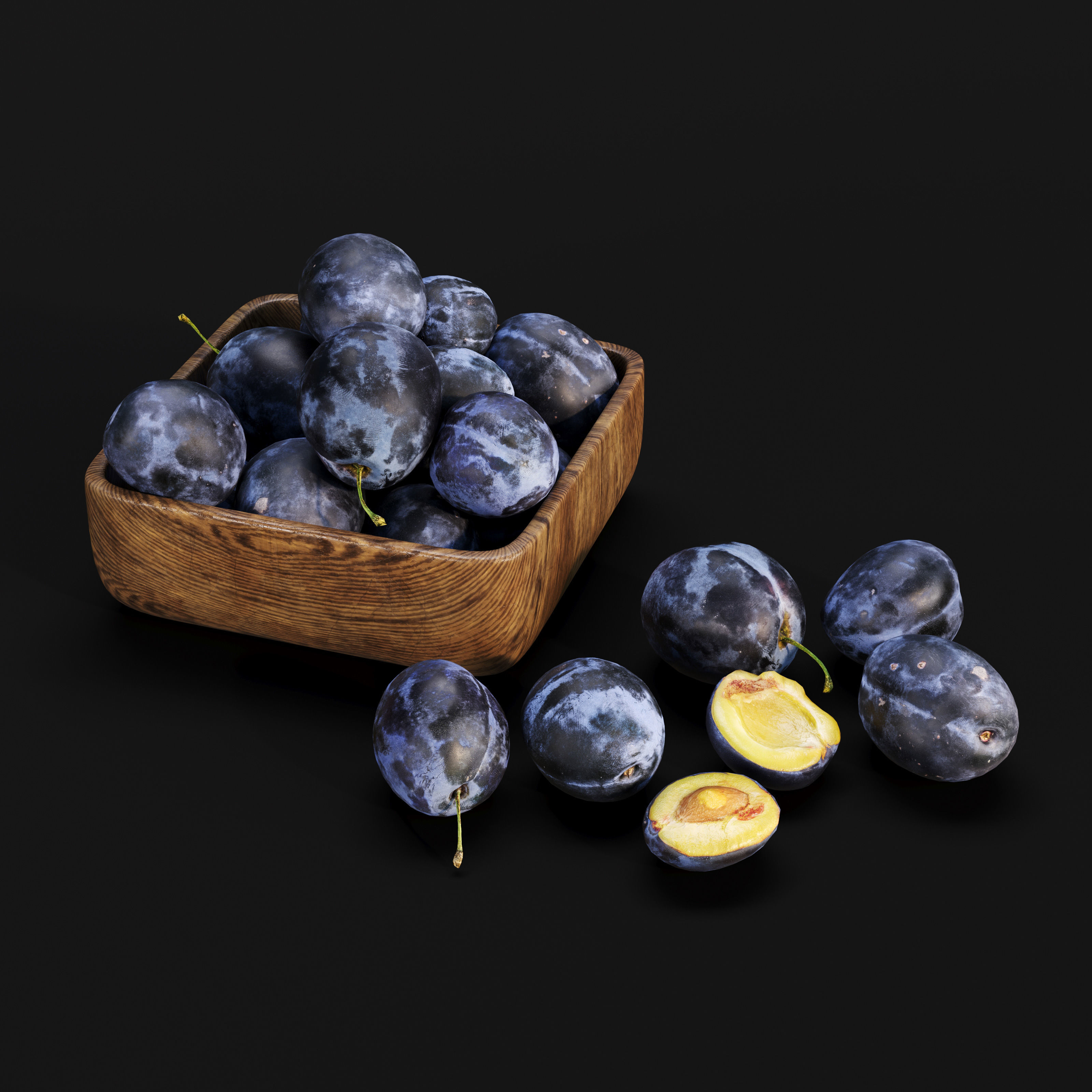 Archmodels vol 289 - collection of food sets 3D model_36