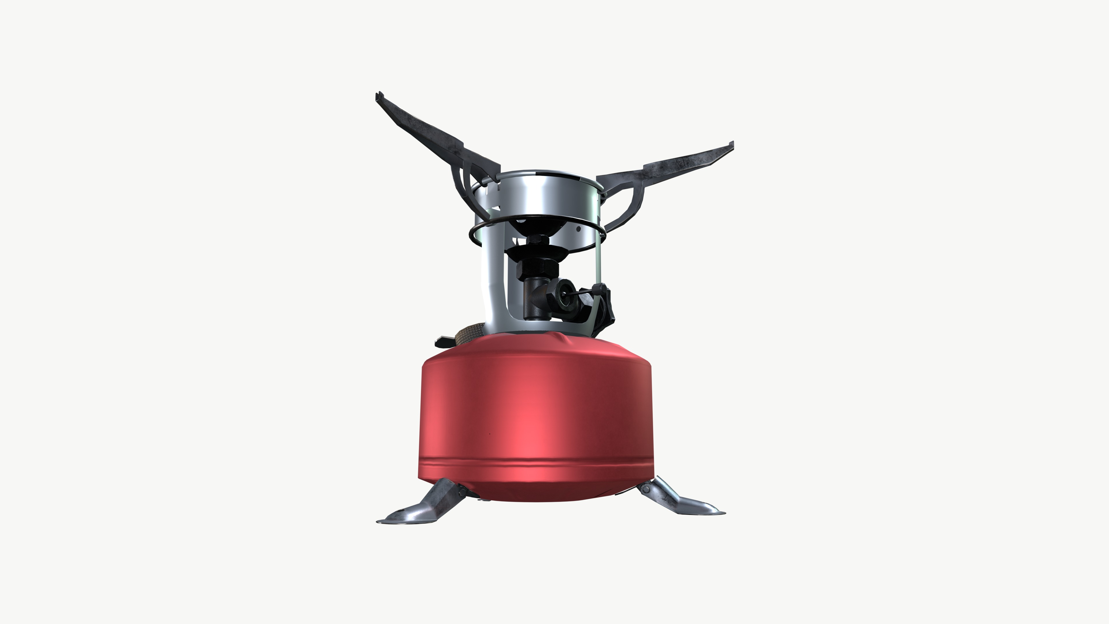 Military stove 3D model_2