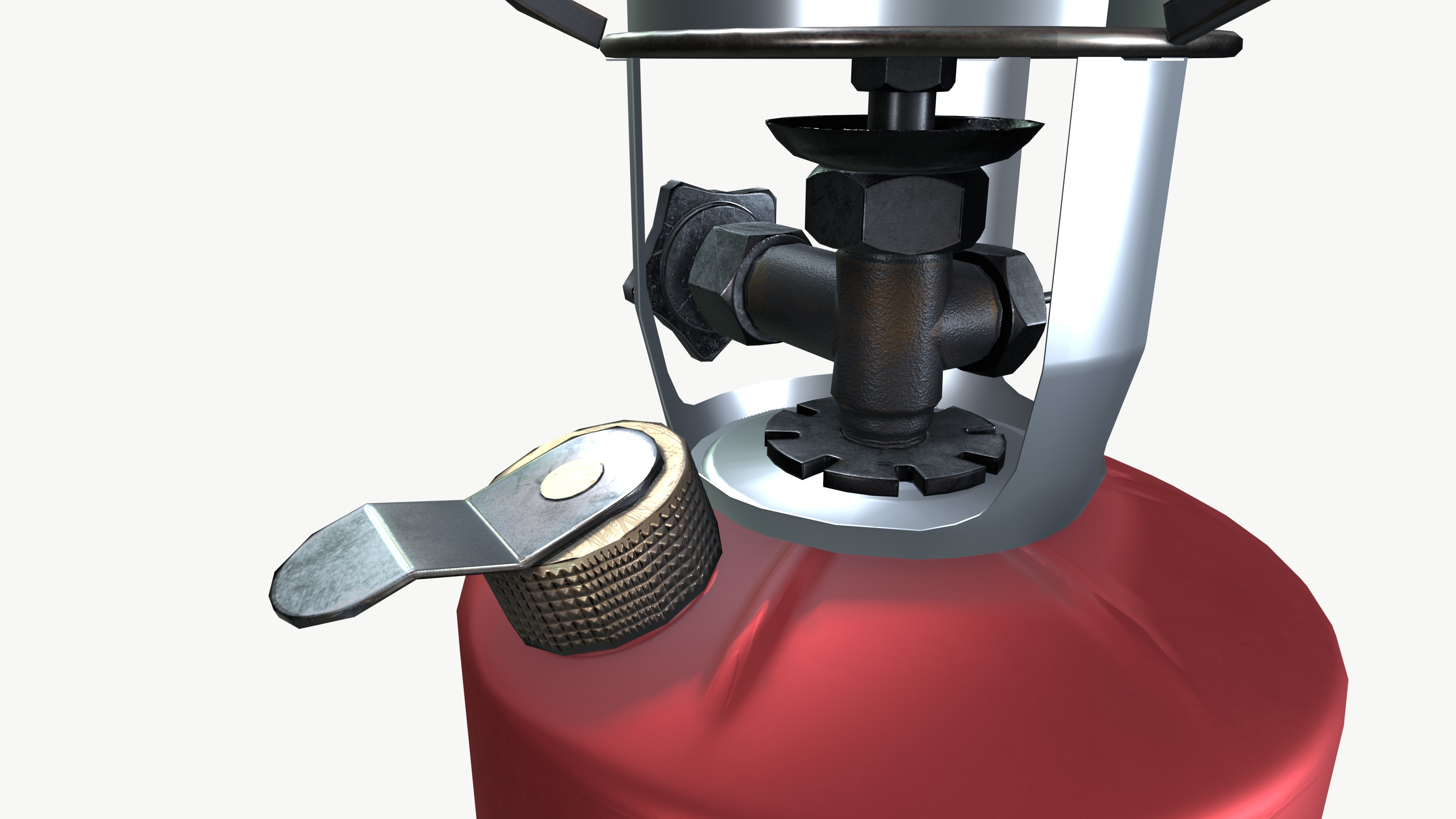 Military stove 3D model_7