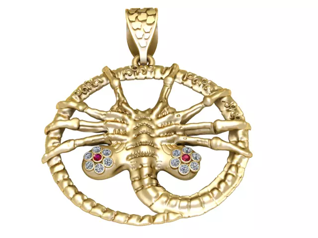 SCORPION PENDANT 3D PRINTABLE MODEL 3D print model