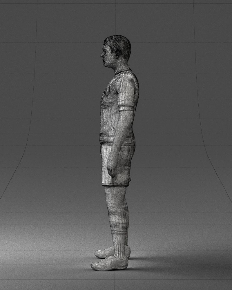 000018 Football Player 0510 3D print model_26