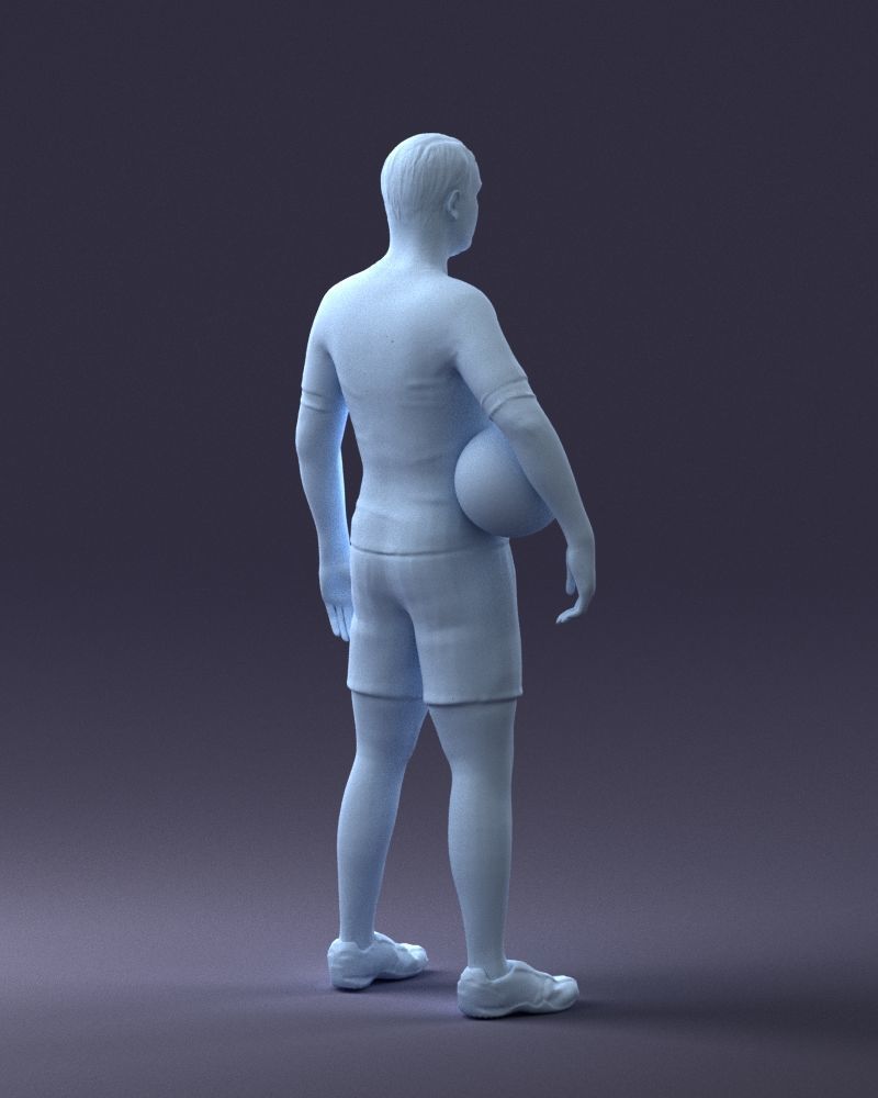 000018 Football Player 0510 3D print model_16