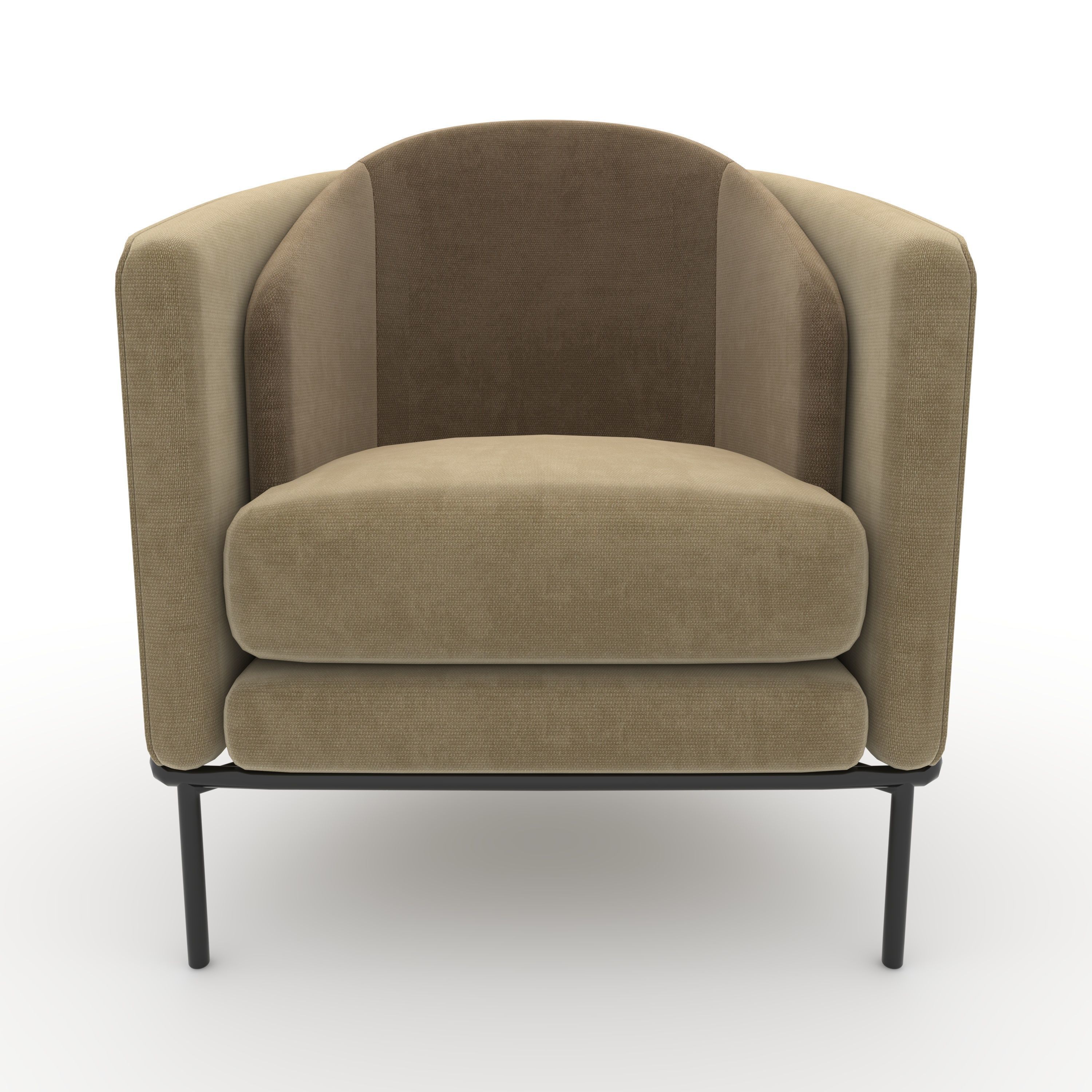 Armchair 49 3D model_10