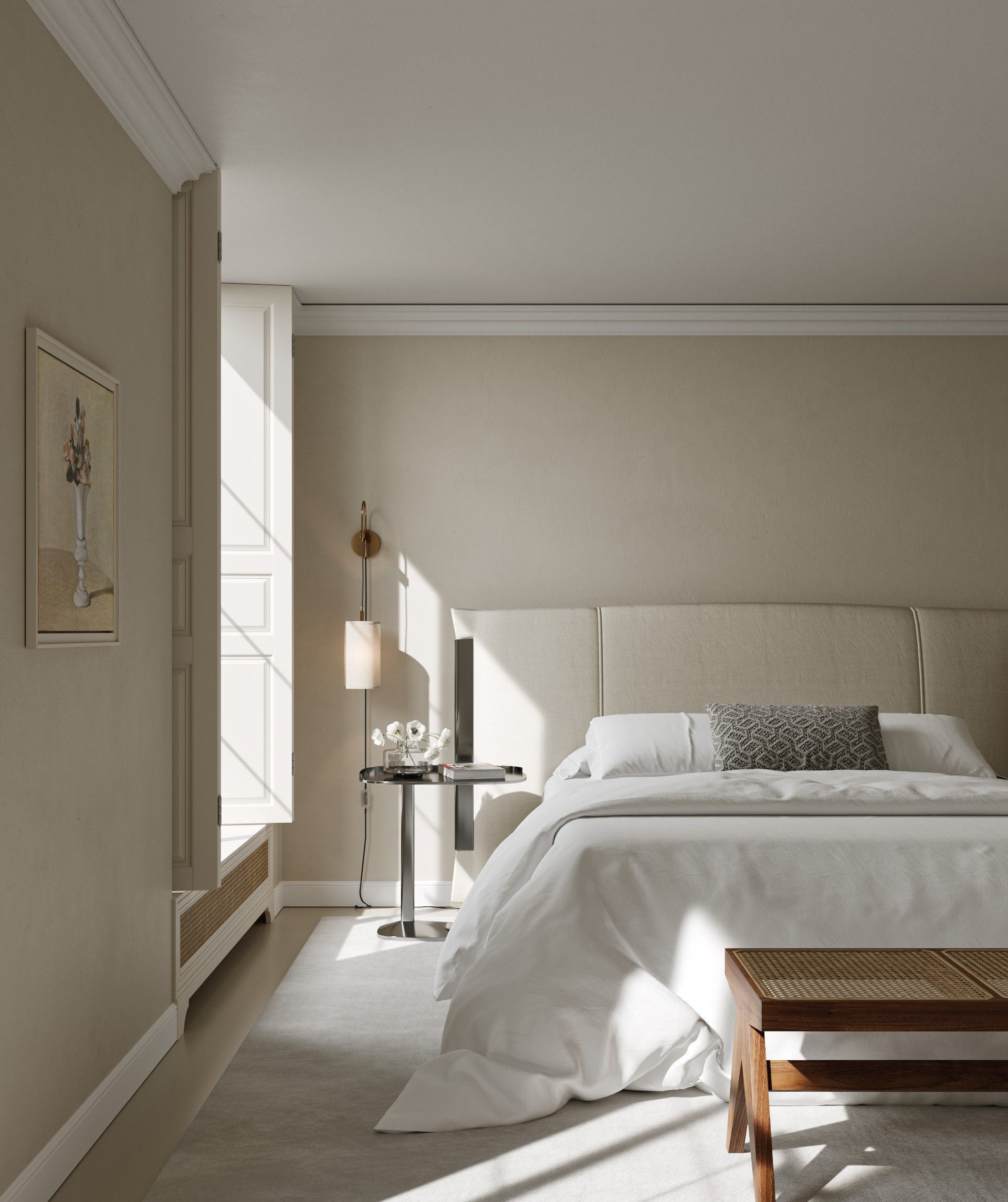 Bedroom interior scenes 3D model_1