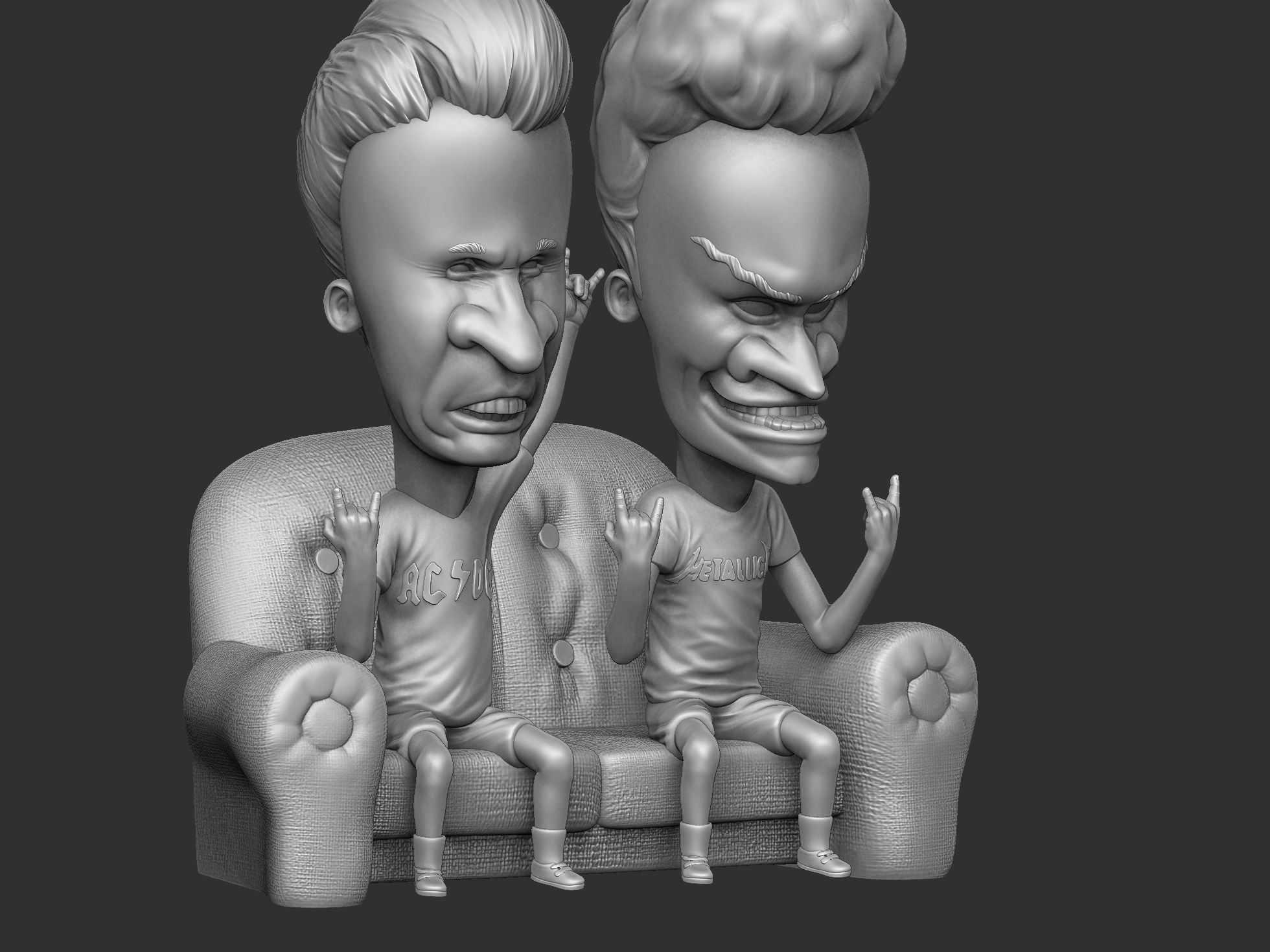 BEAVIS AND BUTT-HEAD FOR 3D PRINT STL 3D print model_13