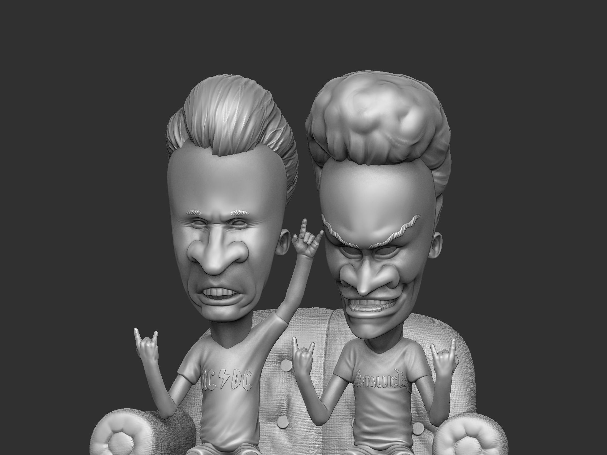 BEAVIS AND BUTT-HEAD FOR 3D PRINT STL 3D print model_8
