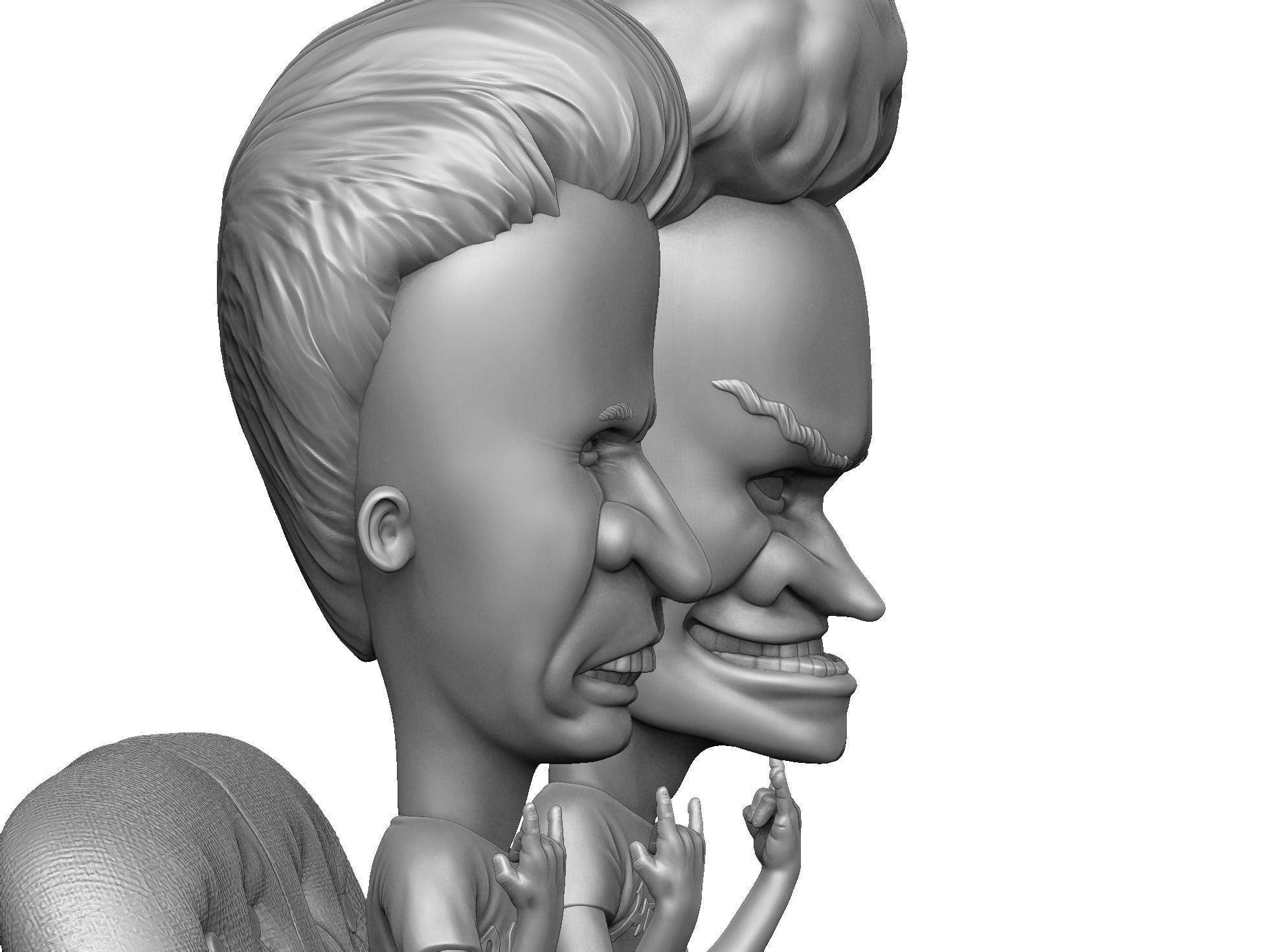 BEAVIS AND BUTT-HEAD FOR 3D PRINT STL 3D print model_24