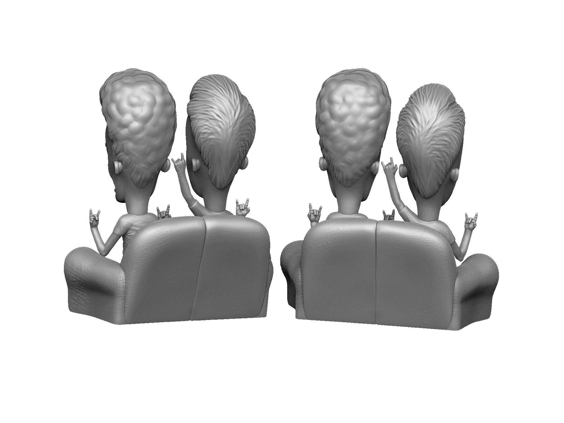BEAVIS AND BUTT-HEAD FOR 3D PRINT STL 3D print model_26